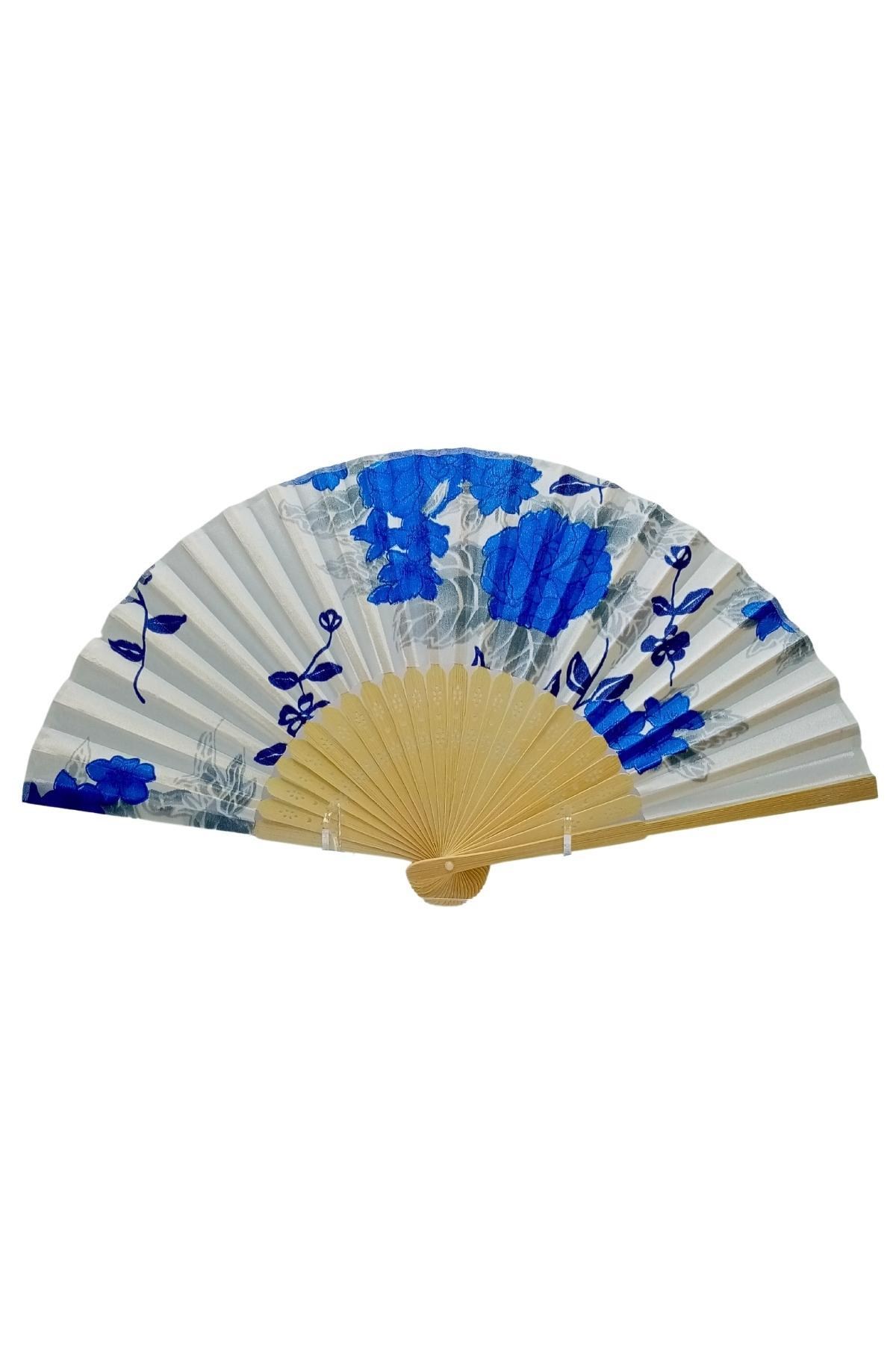 JaponyaDünyadan HediyelerDNY-HD100718Keskin Hediyelik Eşya Ve TekstilJapon Bambu Kumaş Yelpaze Çanta Boy Stant Hediyeli No.36