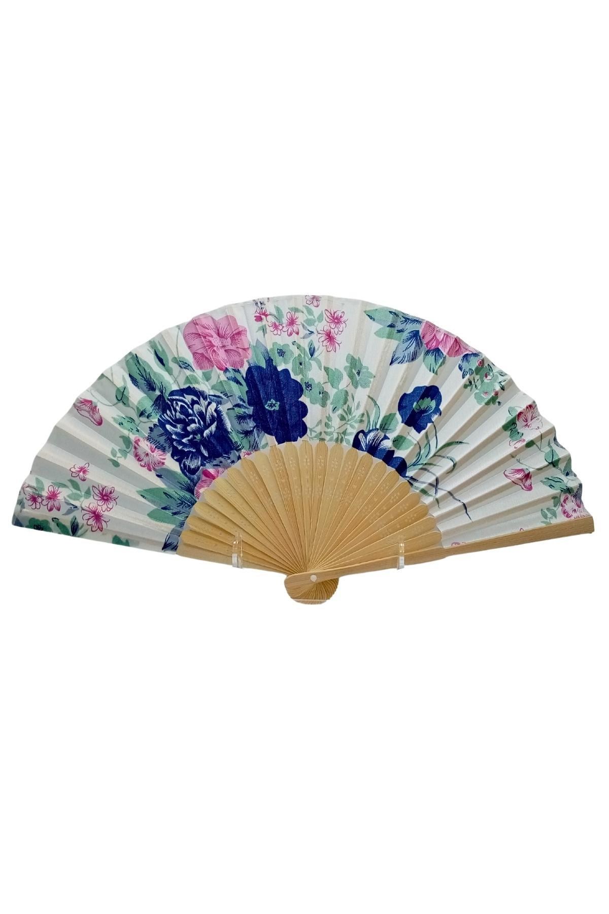 JaponyaDünyadan HediyelerDNY-HD100721Keskin Hediyelik Eşya Ve TekstilJapon Bambu Kumaş Yelpaze Çanta Boy Stant Hediyeli No.39