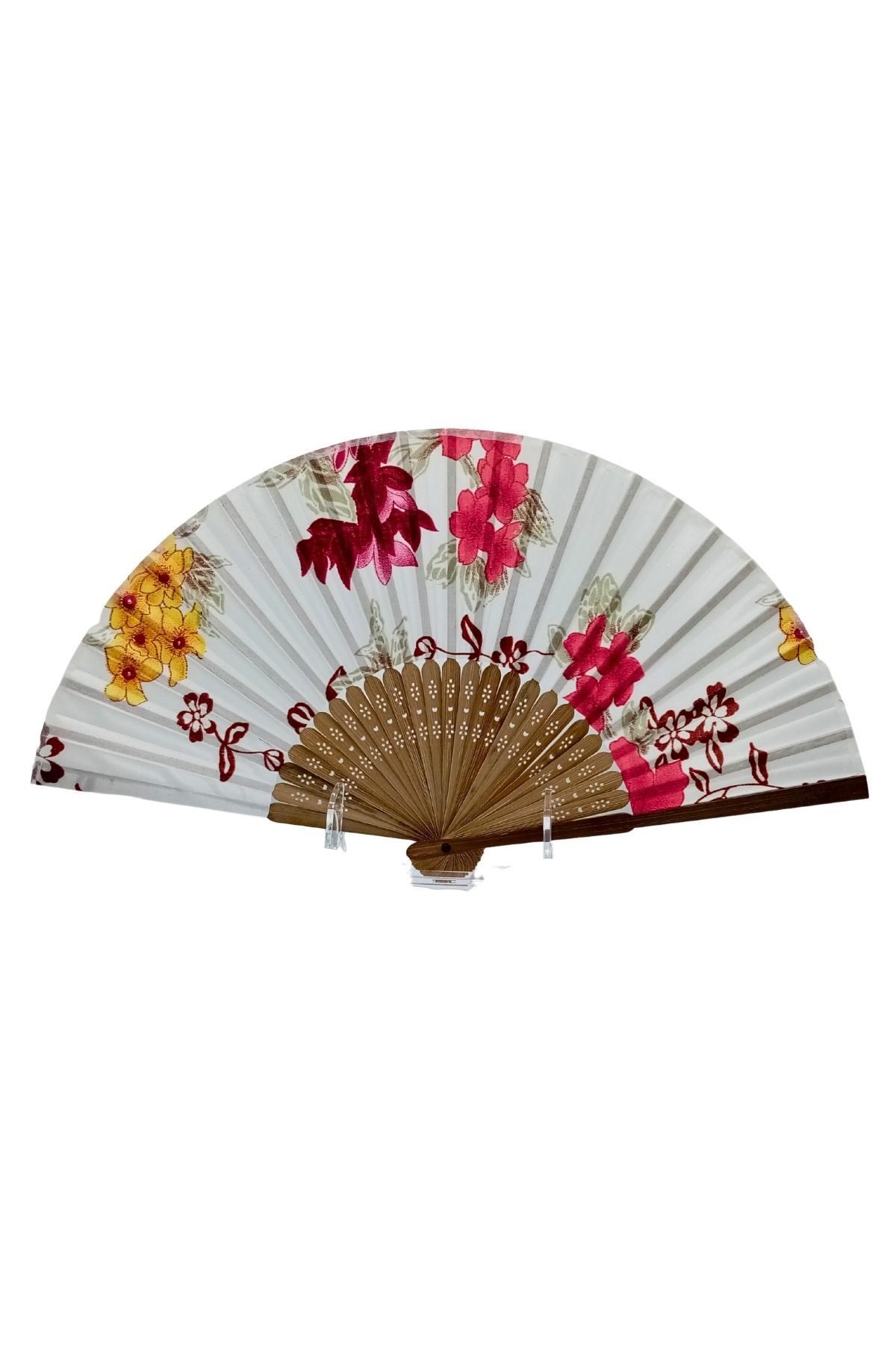 JaponyaDünyadan HediyelerDNY-HD100732Keskin Hediyelik Eşya Ve TekstilJapon Bambu Kumaş Yelpaze Çanta Boy Stant Hediyeli No.50