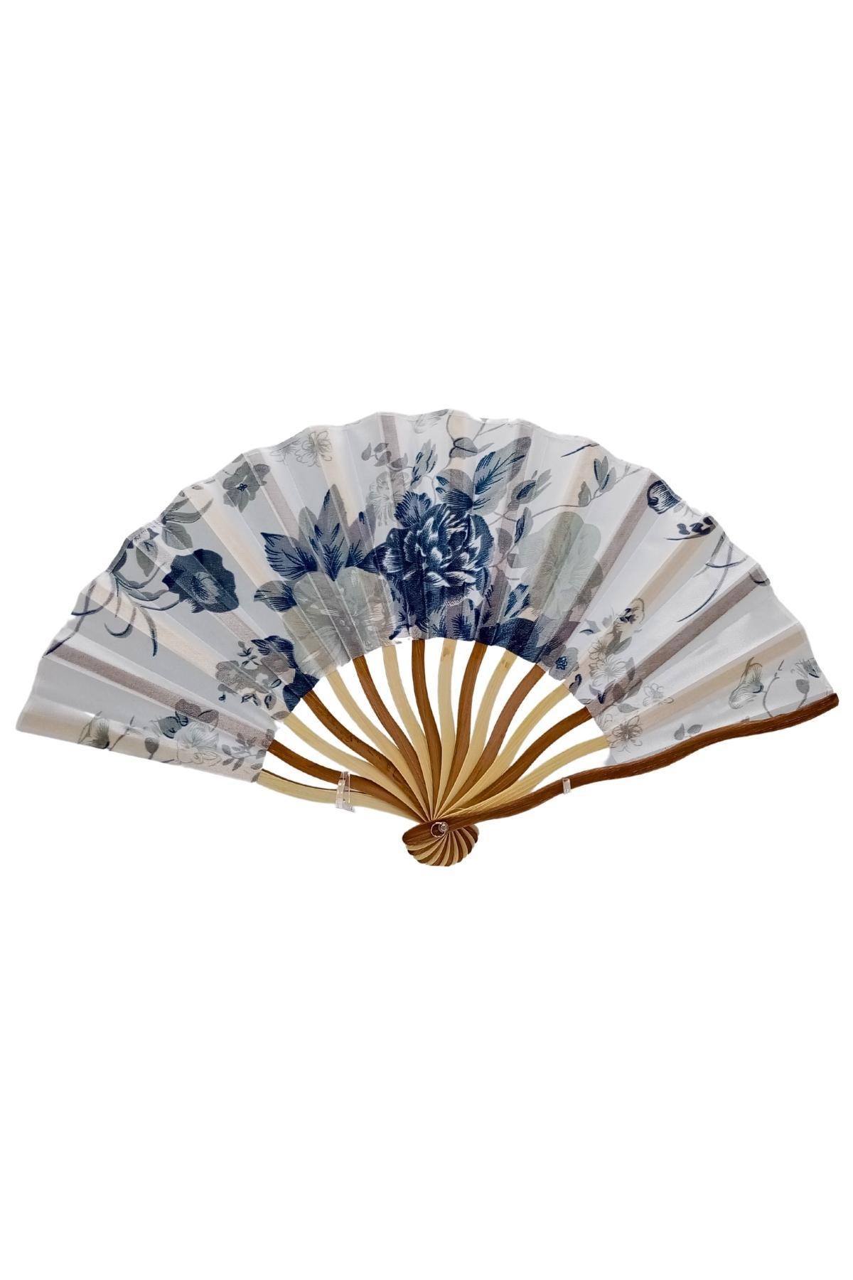 JaponyaDünyadan HediyelerDNY-HD100759Keskin Hediyelik Eşya Ve TekstilJapon Bambu Kumaş Yelpaze Çanta Boy Stant Hediyeli No.77