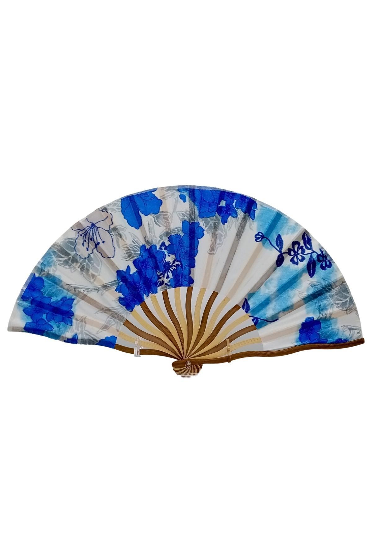 JaponyaDünyadan HediyelerDNY-HD100760Keskin Hediyelik Eşya Ve TekstilJapon Bambu Kumaş Yelpaze Çanta Boy Stant Hediyeli No.78