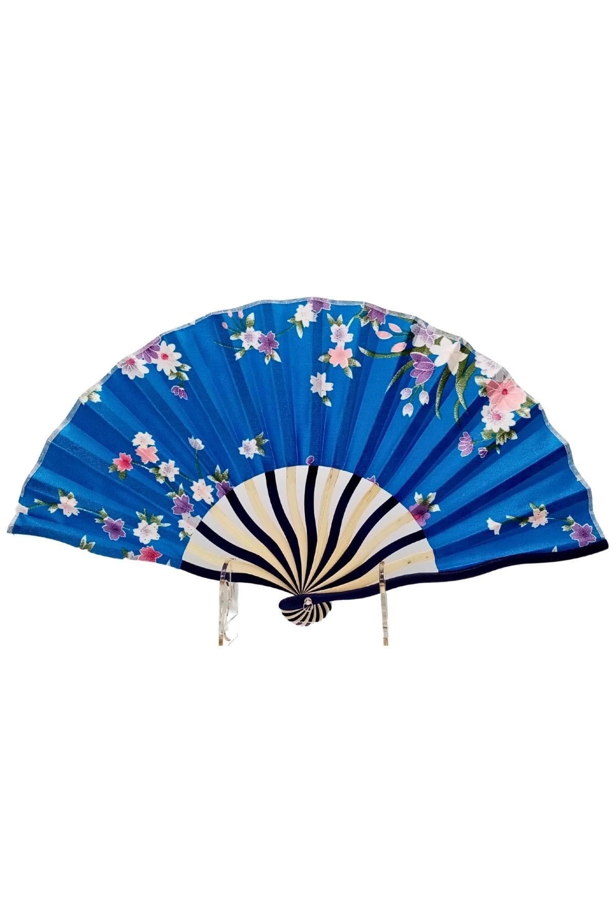 JaponyaDünyadan HediyelerDNY-HD100776Keskin Hediyelik Eşya Ve TekstilJapon Bambu Kumaş Yelpaze Çanta Boy Stant Hediyeli No.94