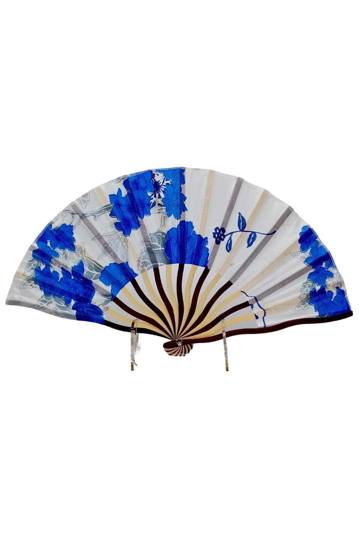 JaponyaDünyadan HediyelerDNY-HD100795Keskin Hediyelik Eşya Ve TekstilJapon Bambu Kumaş Yelpaze Çanta Boy Stant Hediyeli No.113