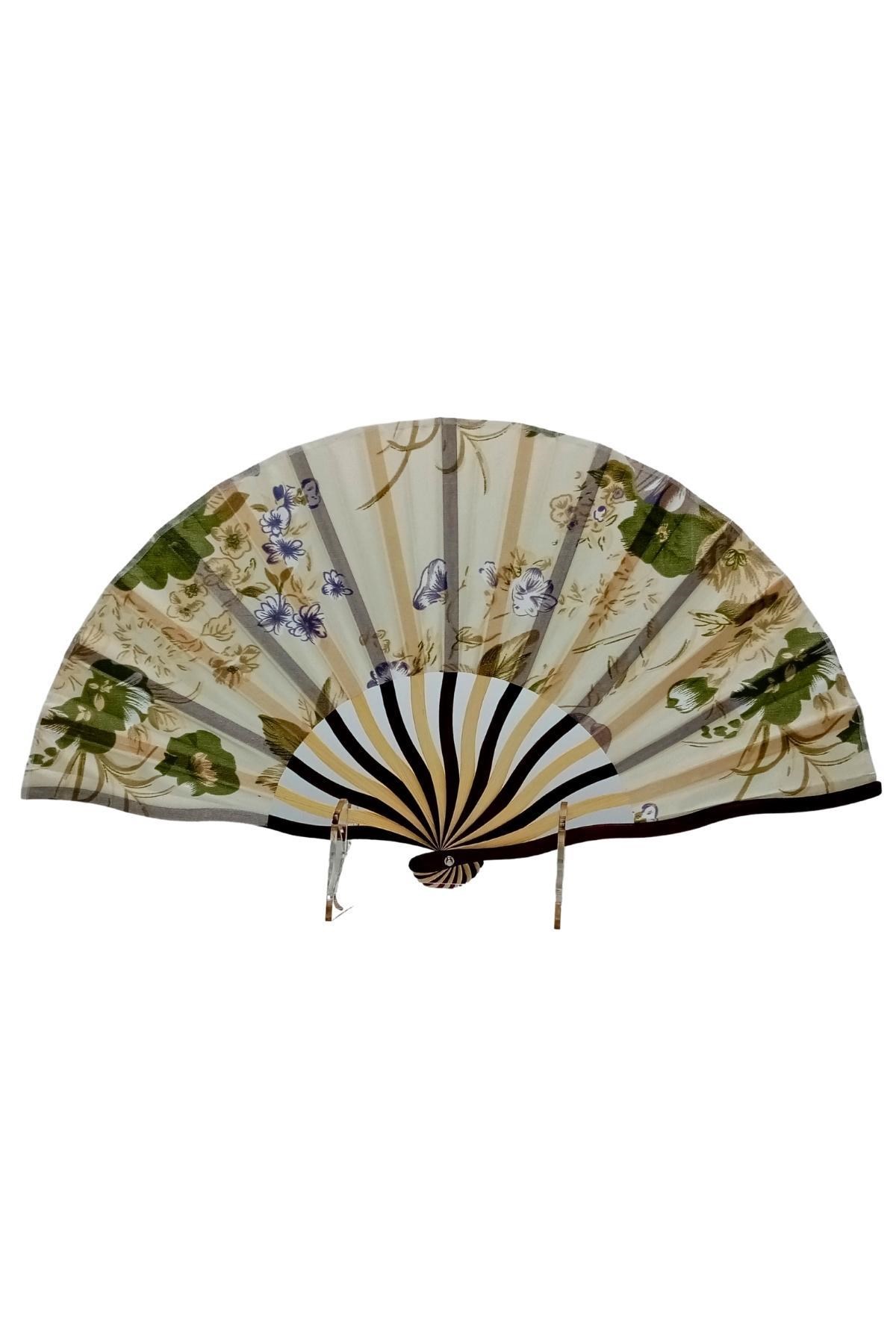 JaponyaDünyadan HediyelerDNY-HD100802Keskin Hediyelik Eşya Ve TekstilJapon Bambu Kumaş Yelpaze Çanta Boy Stant Hediyeli No.120