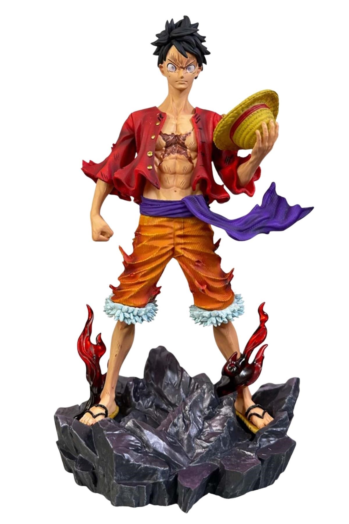 JaponyaDünyadan HediyelerDNY-HDYKSK5258Keskin Hediyelik Eşya Ve TekstilAnime One Piece Luffy Figürü 24 Cm Alk5258