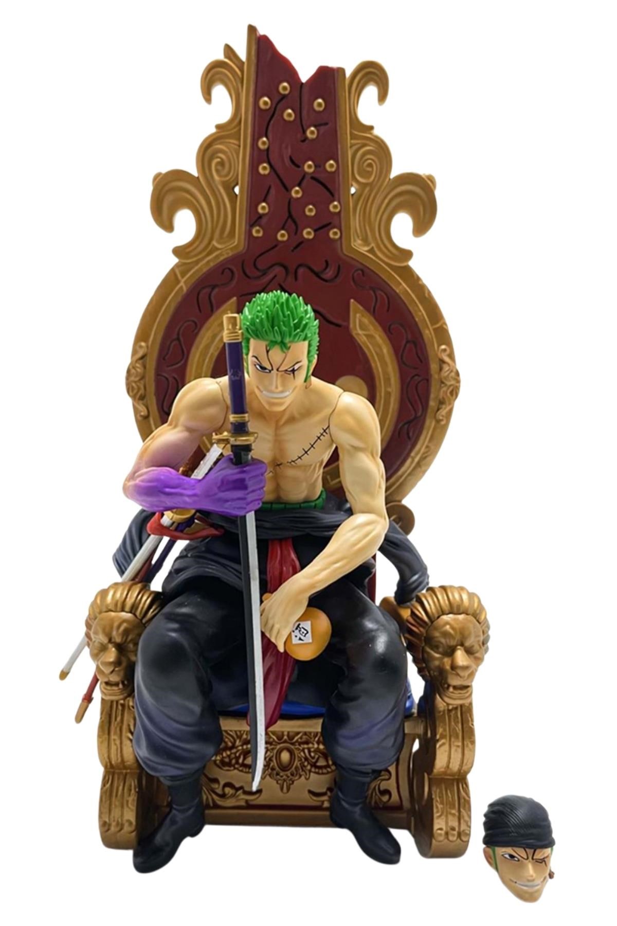 JaponyaDünyadan HediyelerDNY-HDYKSK5306Keskin Hediyelik Eşya Ve TekstilAnime One Piece Roronoa Zoro Figürü 32 Cm Alk5306