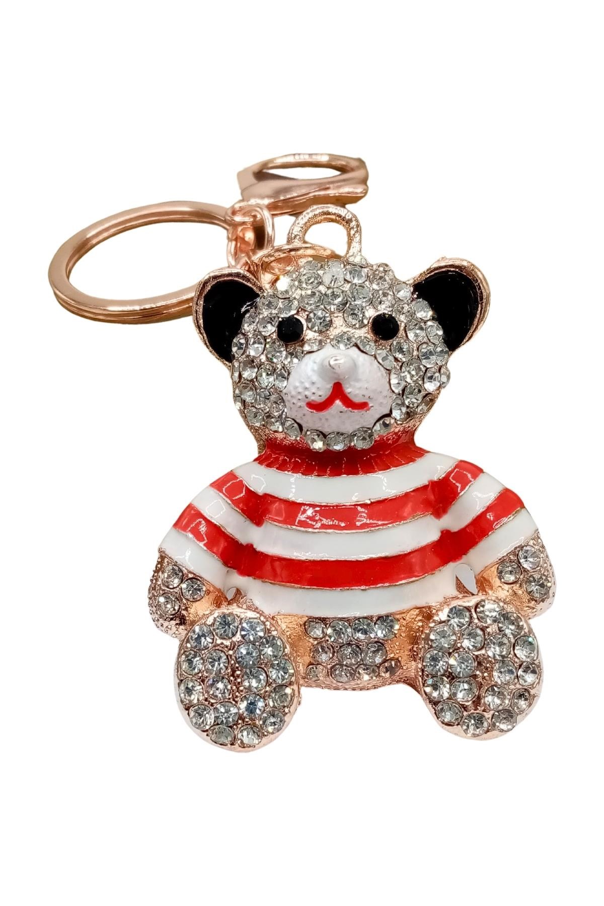 JaponyaDünyadan HediyelerDNY-HDYZMRT71493Keskin Hediyelik Eşya Ve TekstilKristal Taşlı Kırmızı Panda Anahtarlık No.1