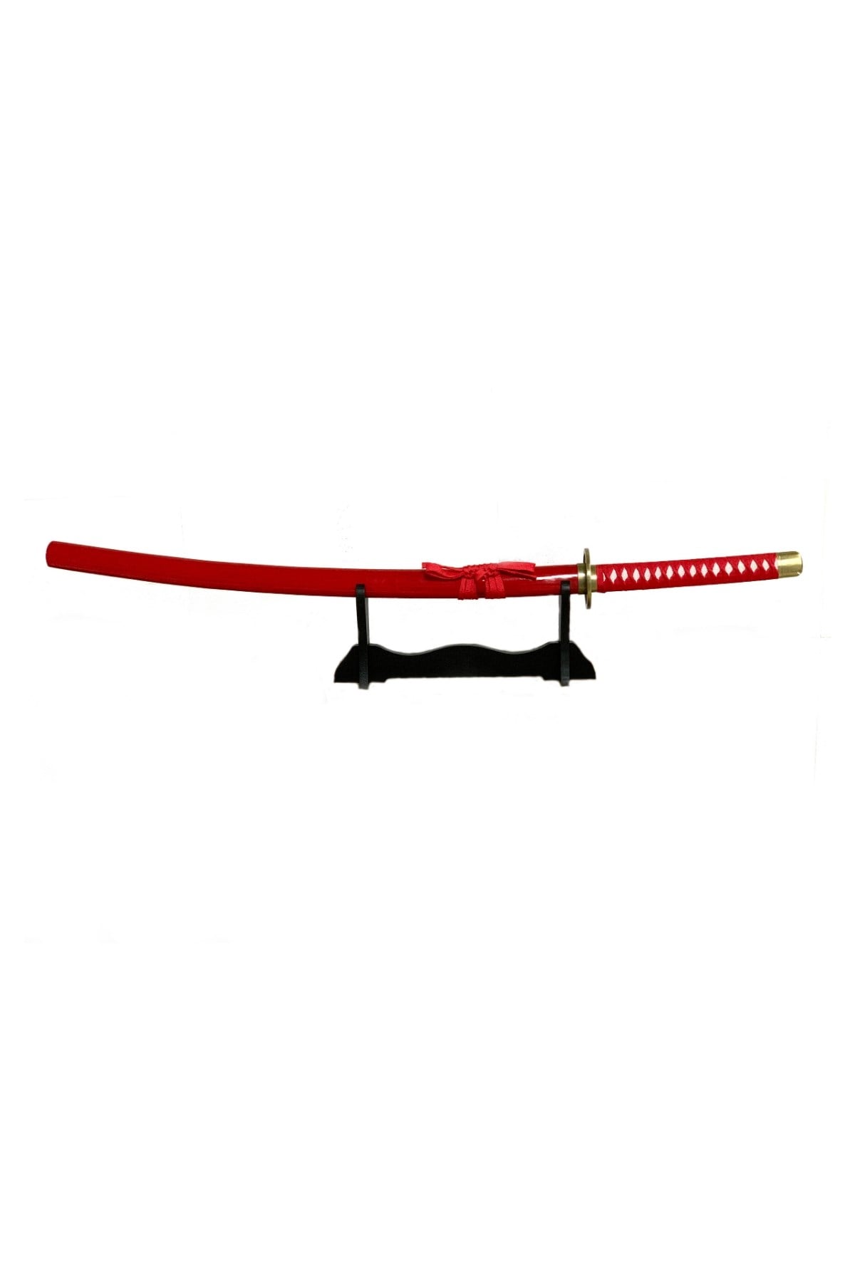 JaponyaDünyadan HediyelerERN-KTN-003Eren Hediyelik EşyaJapon Stantlı Samuray Kılıcı Katana 100 cm Kırmızı