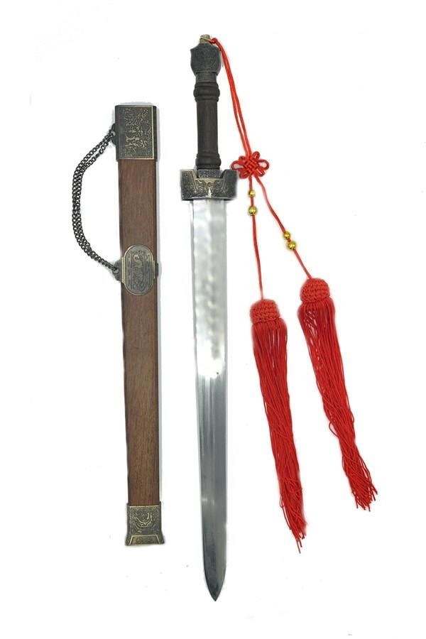 JaponyaDünyadan HediyelerKSK-010S4-1Keskin Hediyelik Eşya Ve TekstilDekoratif Japon Kanji İşlemeli Metal Kılıç 80 cm