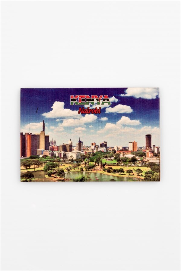 KenyaDünyadan HediyelerAHŞPKRTPSTL-3123Keskin Hediyelik Eşya Ve TekstilKenya Temalı Ahşap Kartpostal Magnet
