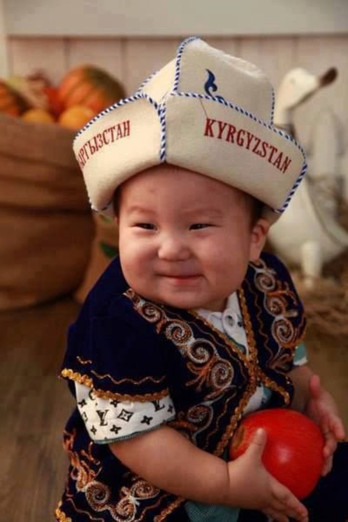 Kırgız Keçe Kalpak Erkek Kalpağı