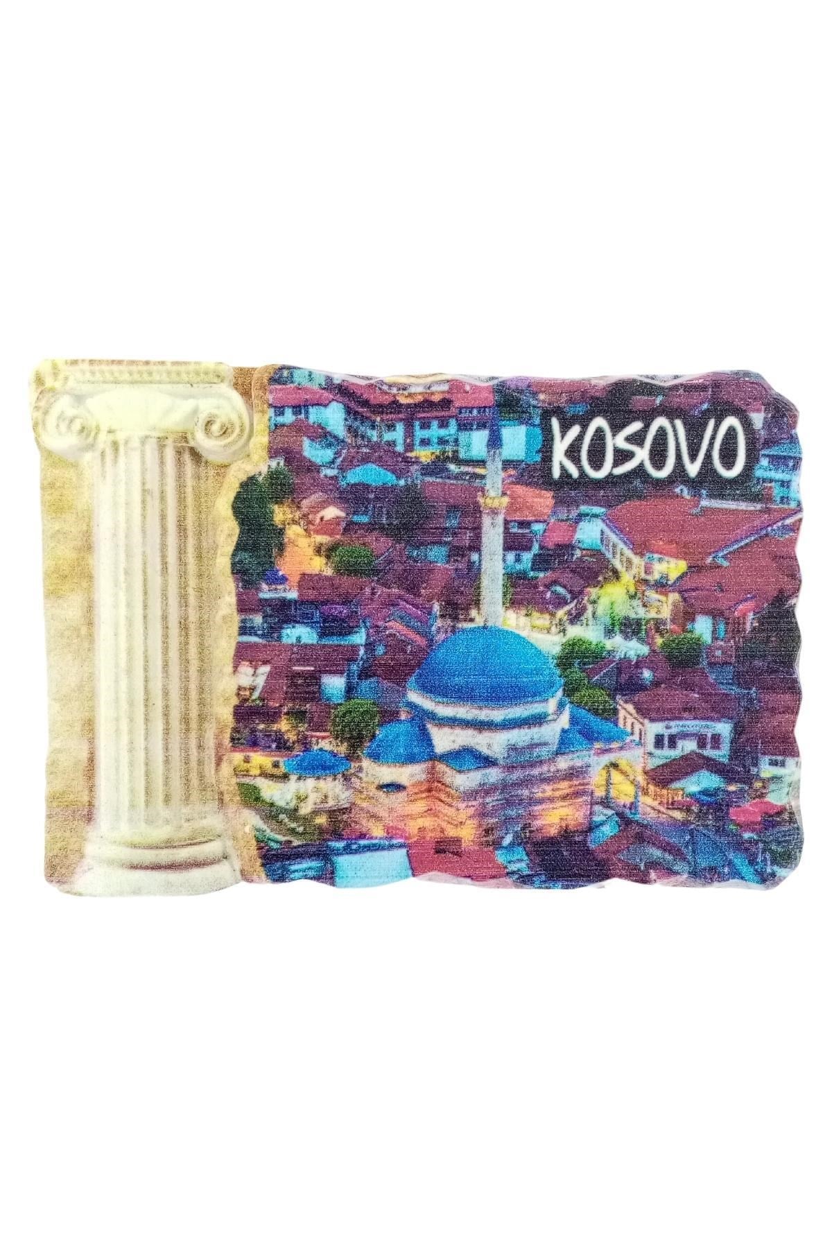KosovaDünyadan HediyelerDNY-HD101267Keskin Hediyelik Eşya Ve TekstilKosova Temalı Sütun Magnet