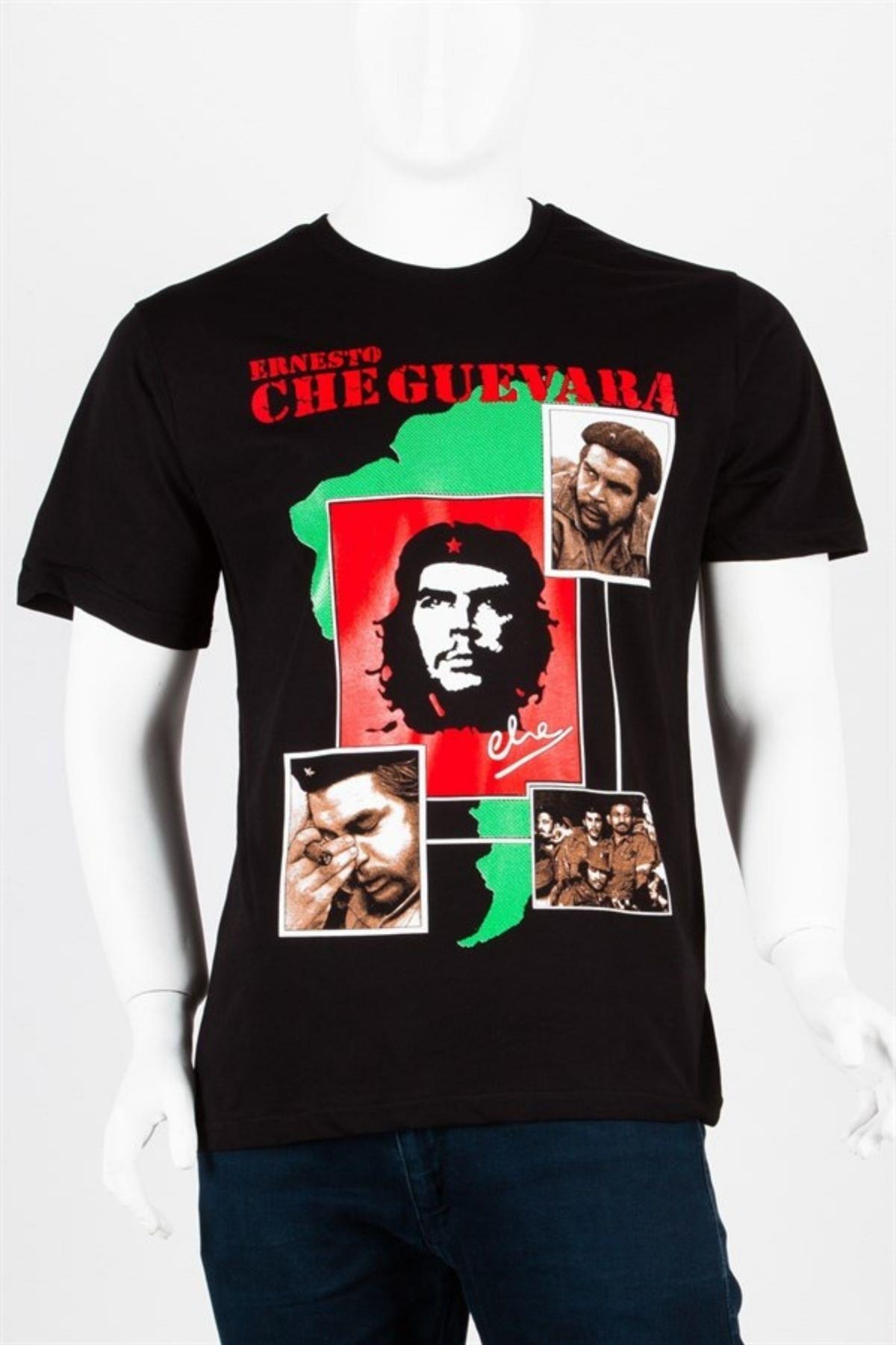 KübaDünyadan HediyelerDNY-HD100052Keskin Hediyelik Eşya Ve TekstilChe Guevara Unisex Pamuklu Regular Fit Tişört Small