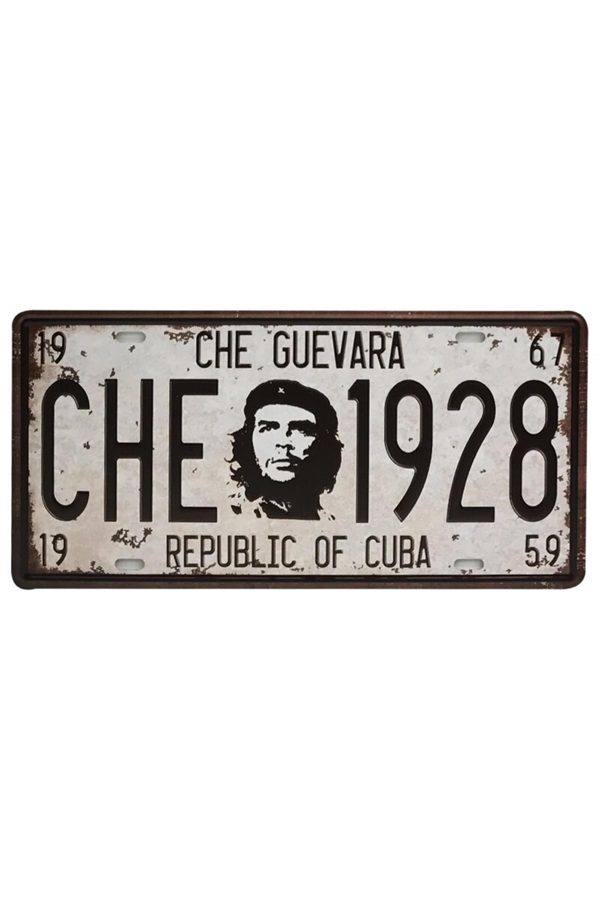 KübaDünyadan HediyelerPLKABD-10Keskin Hediyelik Eşya Ve TekstilDekoratif Plaka Cuba Che Guevara 1928