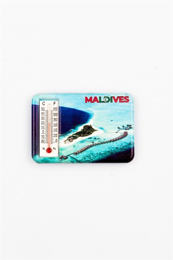 MaldivlerDünyadan HediyelerKRTSDRCMGNT-045Keskin Hediyelik Eşya Ve TekstilMaldivler Temalı Dereceli Magnet