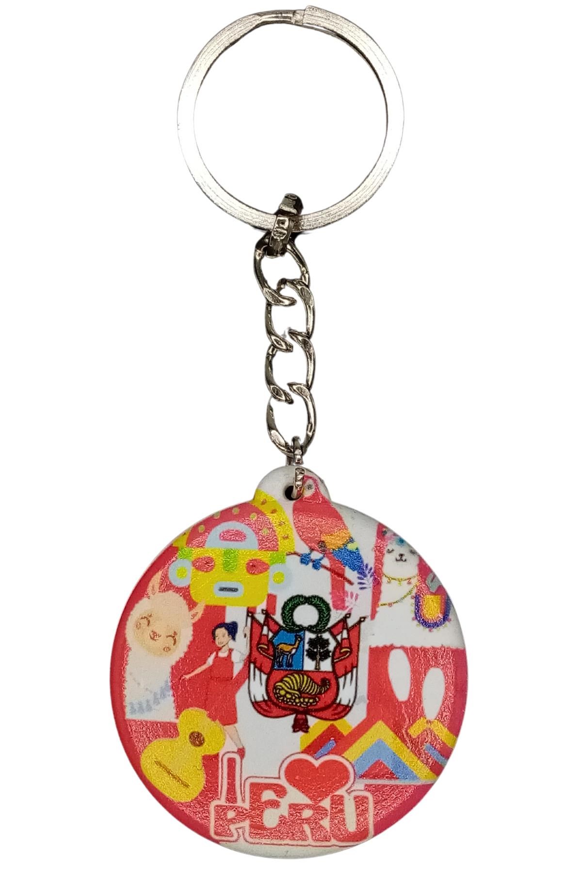 PeruDünyadan HediyelerDNY-HD101108Keskin Hediyelik Eşya Ve TekstilPeru Temalı Anahtarlık Kapak Açacak