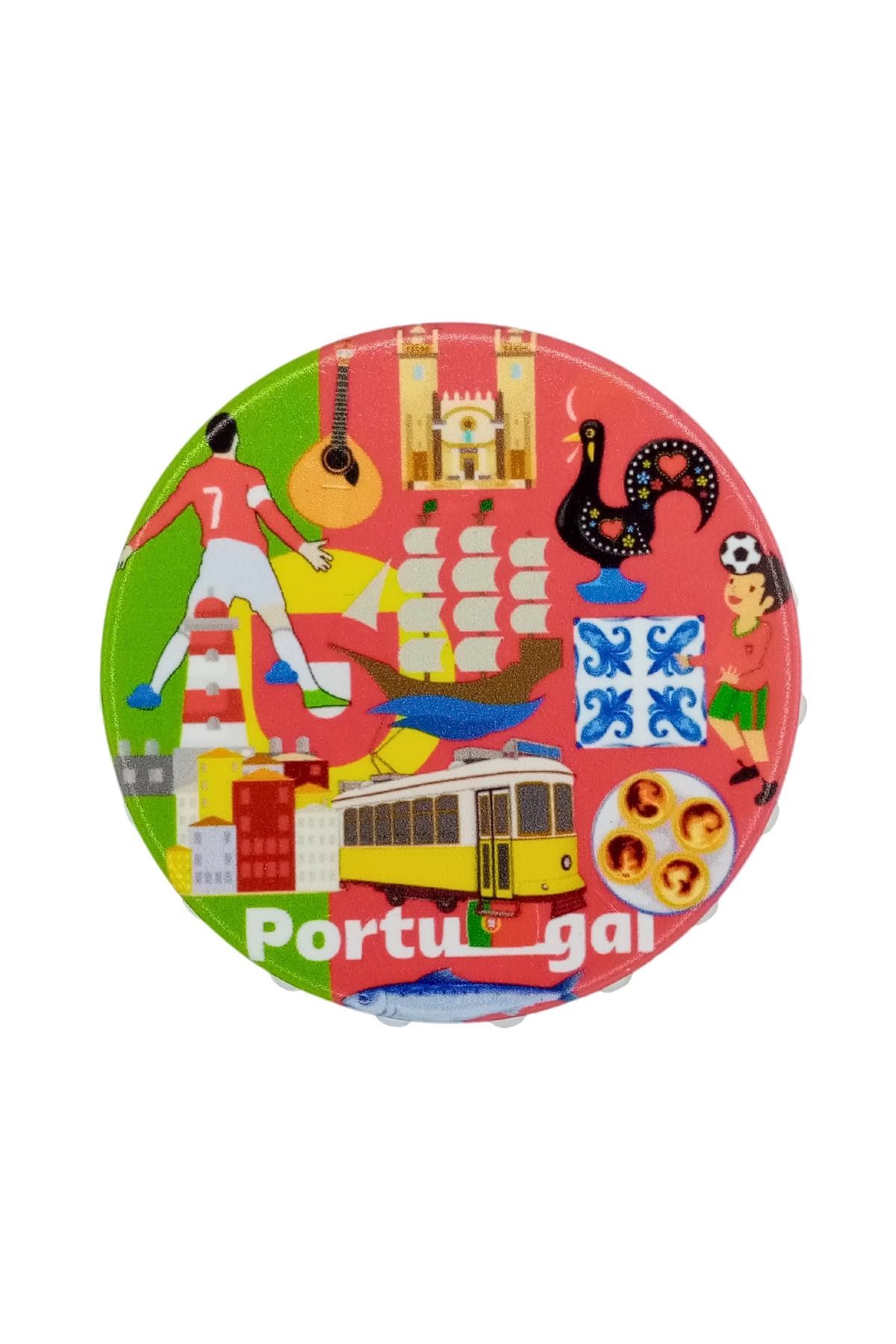 PortekizDünyadan HediyelerDNY-HD100933Keskin Hediyelik Eşya Ve TekstilPortekiz Temalı Magnet Kapak Açacak