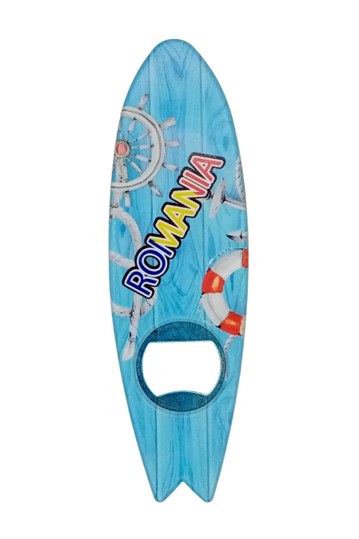 RomanyaDünyadan HediyelerDNY-HD100996Keskin Hediyelik Eşya Ve TekstilRomanya Temalı Magnet Sörf Açacak