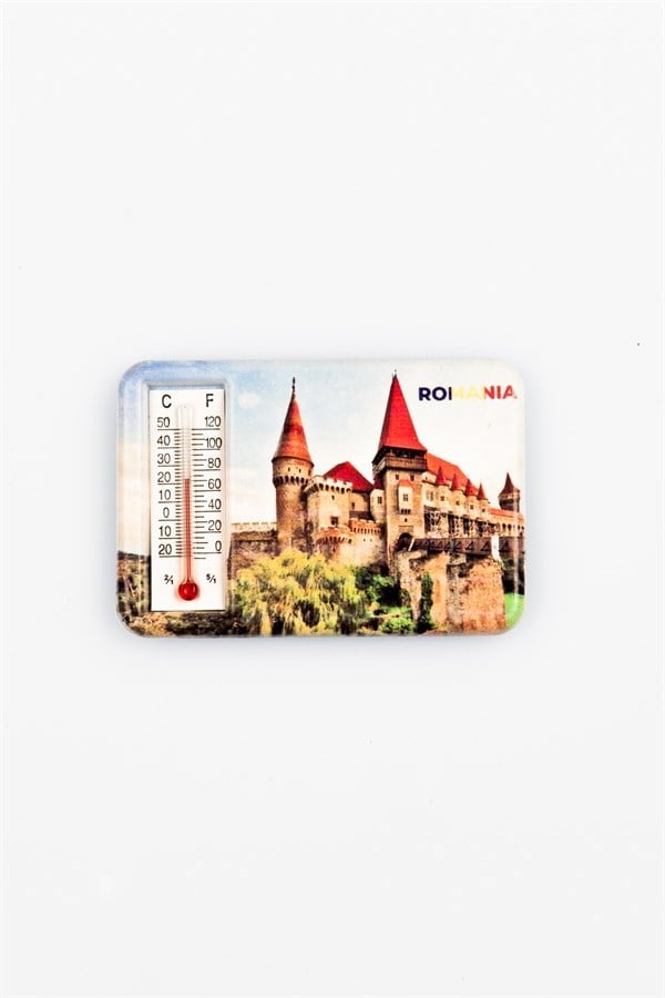 RomanyaDünyadan HediyelerKRTSDRCMGNT-062Keskin Hediyelik Eşya Ve TekstilRomanya Corvin Şatosu Temalı Dereceli Magnet