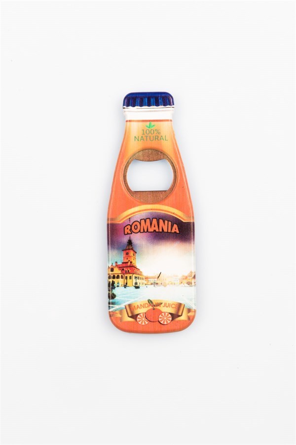 RomanyaDünyadan HediyelerMGNTŞŞACK-6169Keskin Hediyelik Eşya Ve TekstilRomanya Temalı Magnet Şişe Açacak