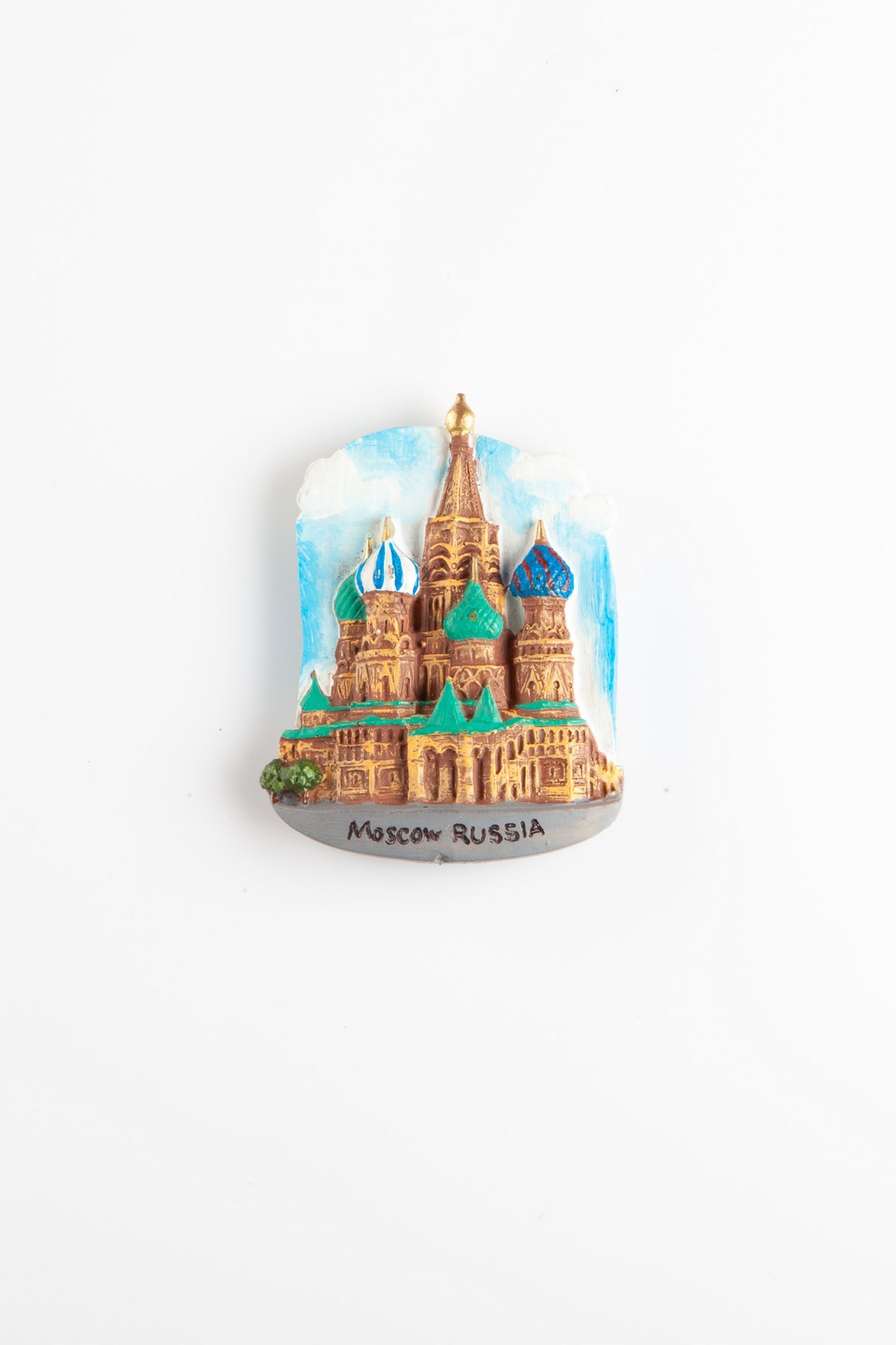 RusyaDünyadan HediyelerGLO1005entegraMoskova Katedral 3D Magnet El Yapımı