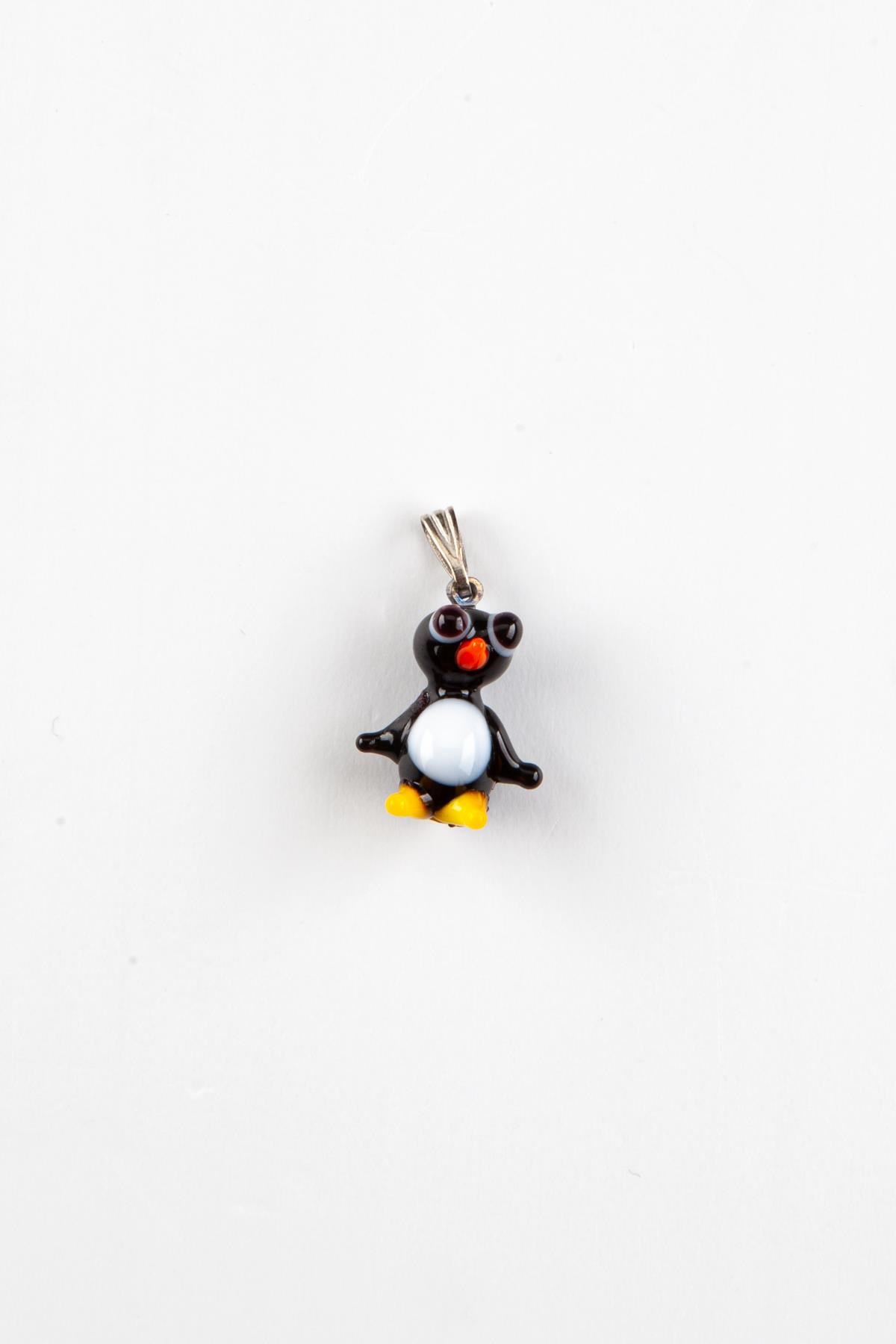 ŞiliDünyadan HediyelerBJ-KLYPNGN-098Keskin Hediyelik Eşya Ve TekstilMurano Cam Penguen Kolye Ucu