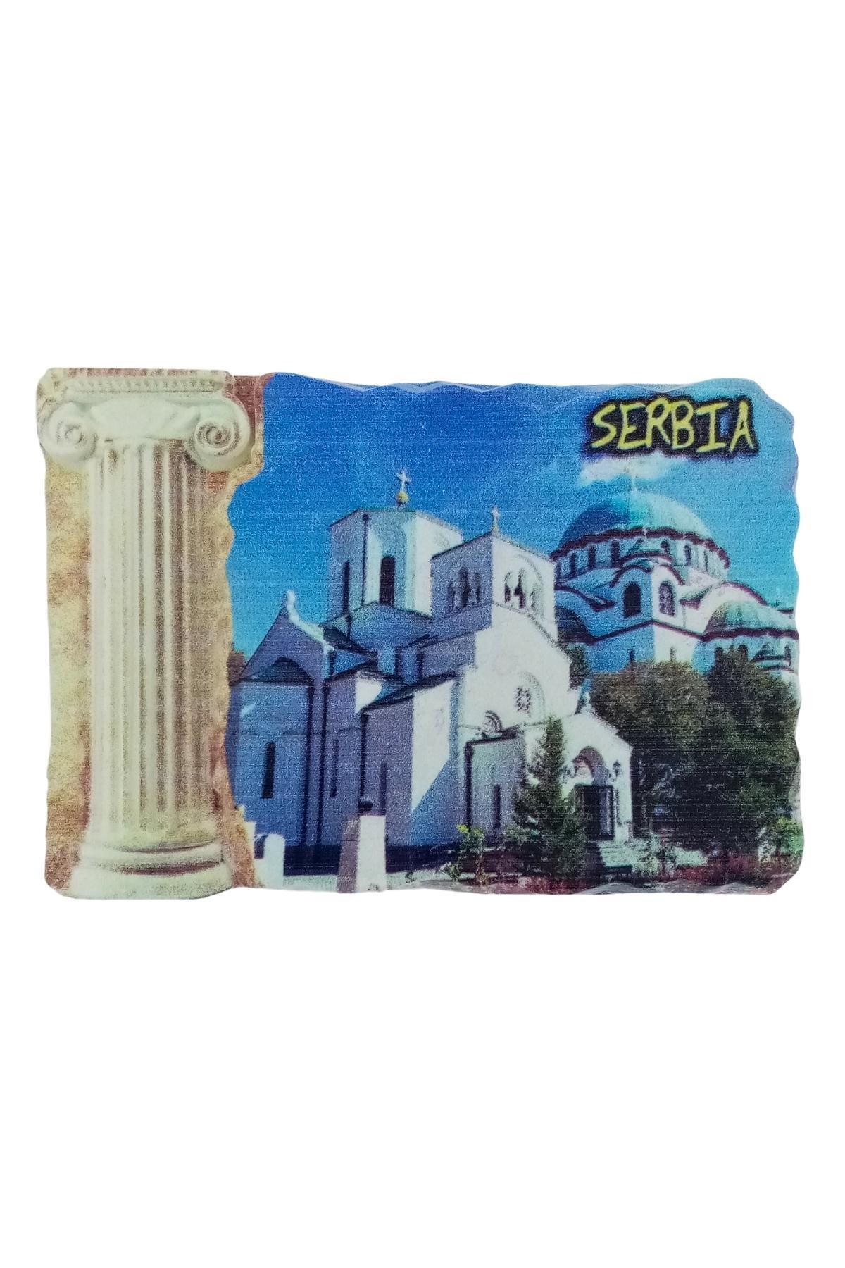 SırbistanDünyadan HediyelerDNY-HD101254Keskin Hediyelik Eşya Ve TekstilSırbistan Temalı Sütun Magnet