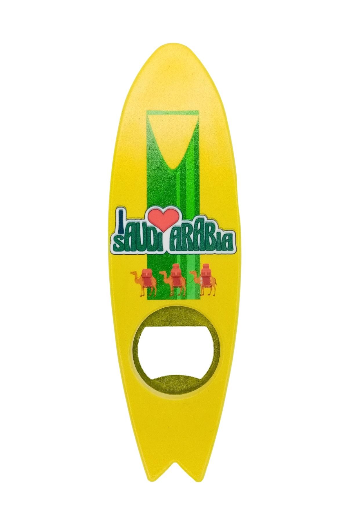Suudi ArabistanDünyadan HediyelerDNY-HD100960Keskin Hediyelik Eşya Ve TekstilSuudi Arabistan Temalı Magnet Sörf Açacak