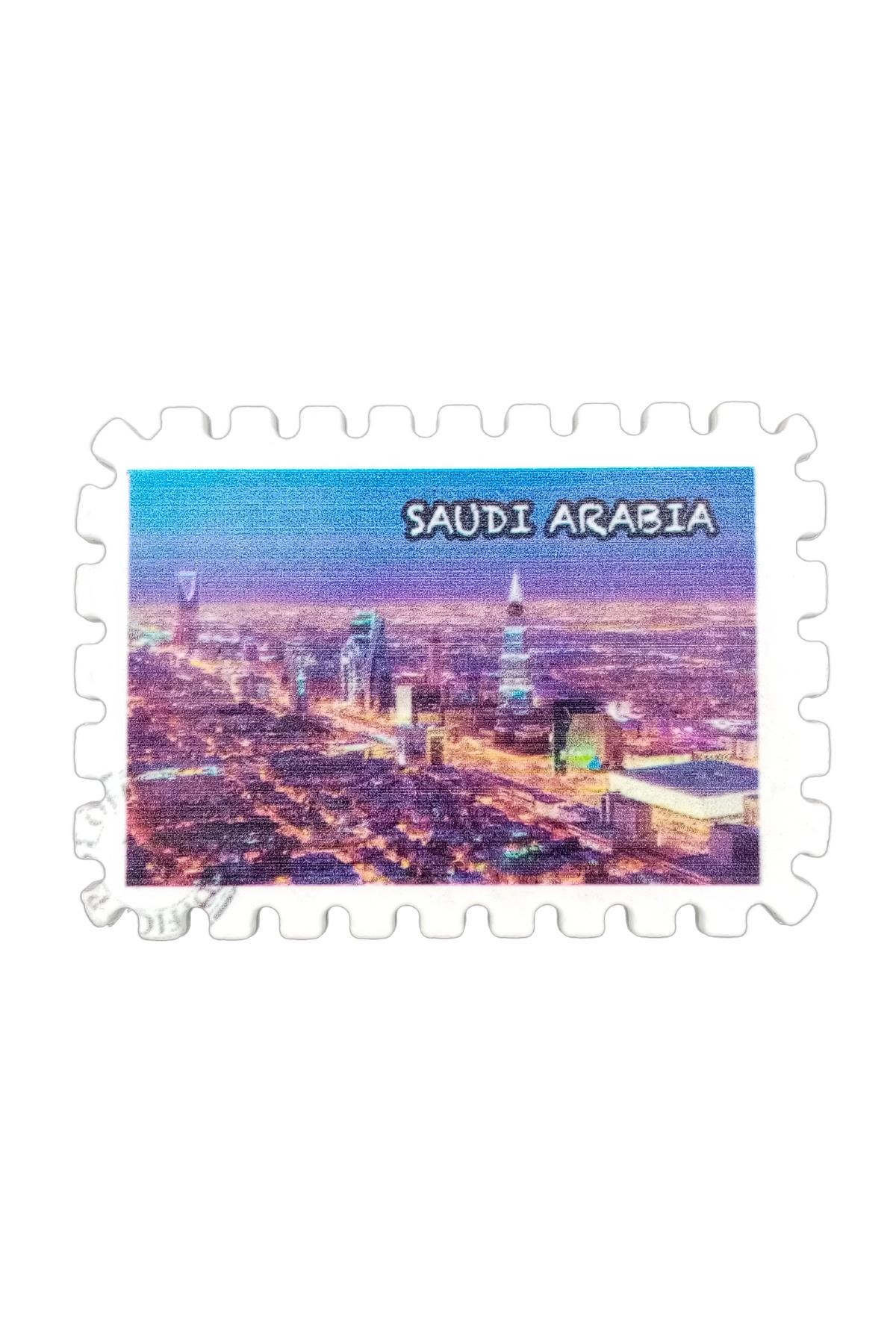 Suudi ArabistanDünyadan HediyelerDNY-HD101192Keskin Hediyelik Eşya Ve TekstilSuudi Arabistan Temalı Pul Magnet