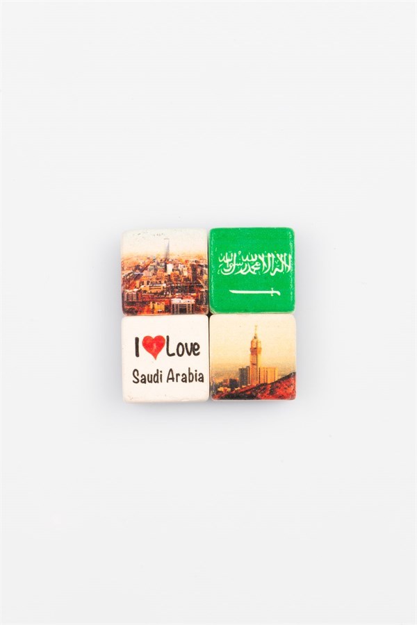 Suudi ArabistanDünyadan HediyelerKRTS4LMGNT-789Keskin Hediyelik Eşya Ve TekstilSuudi Arabistan Temalı Dörtlü Taş Magnet