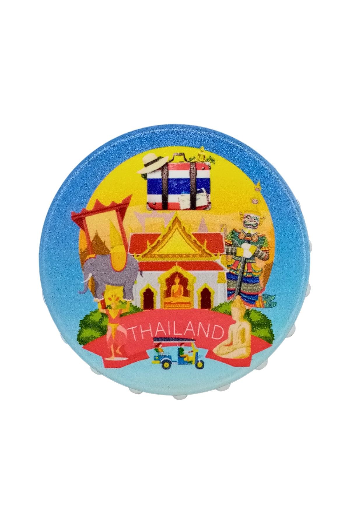 TaylandDünyadan HediyelerDNY-HD100923Keskin Hediyelik Eşya Ve TekstilTayland Temalı Magnet Kapak Açacak