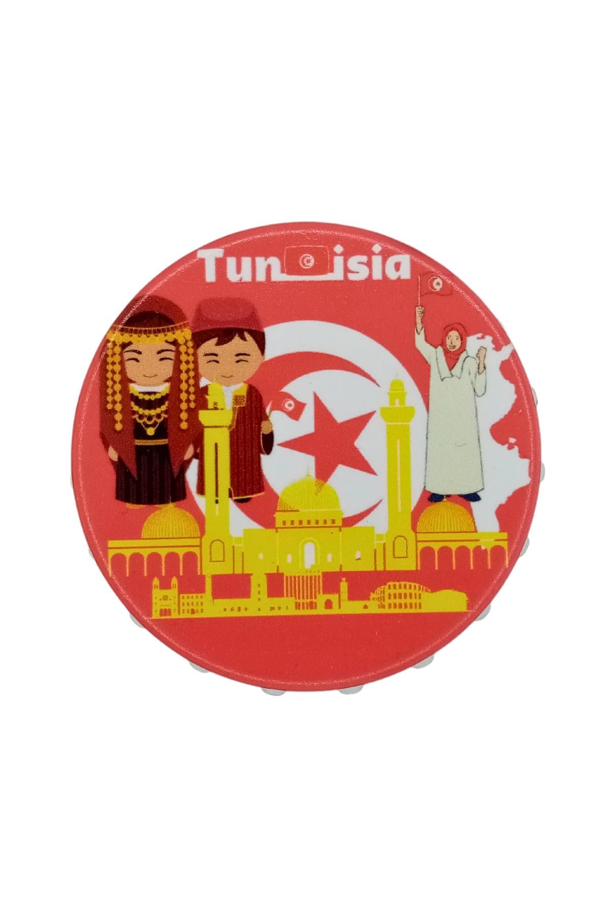 TunusDünyadan HediyelerDNY-HD100942Keskin Hediyelik Eşya Ve TekstilTunus Temalı Magnet Kapak Açacak