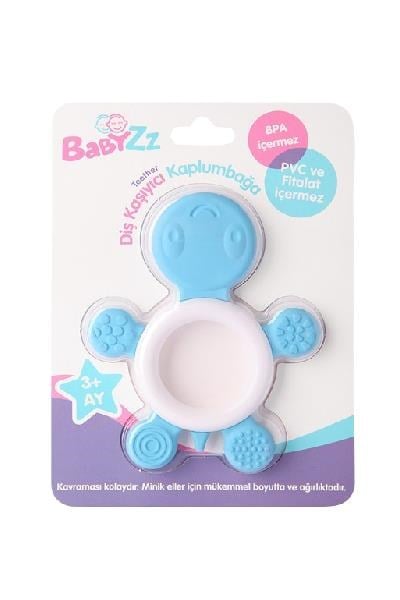 TürkiyeBabyzzKNZ-30154Keskin Hediyelik Eşya Ve TekstilEXCEL|30148Babyzz Diş Kaşıyıcı Kaplumbağa Mavi