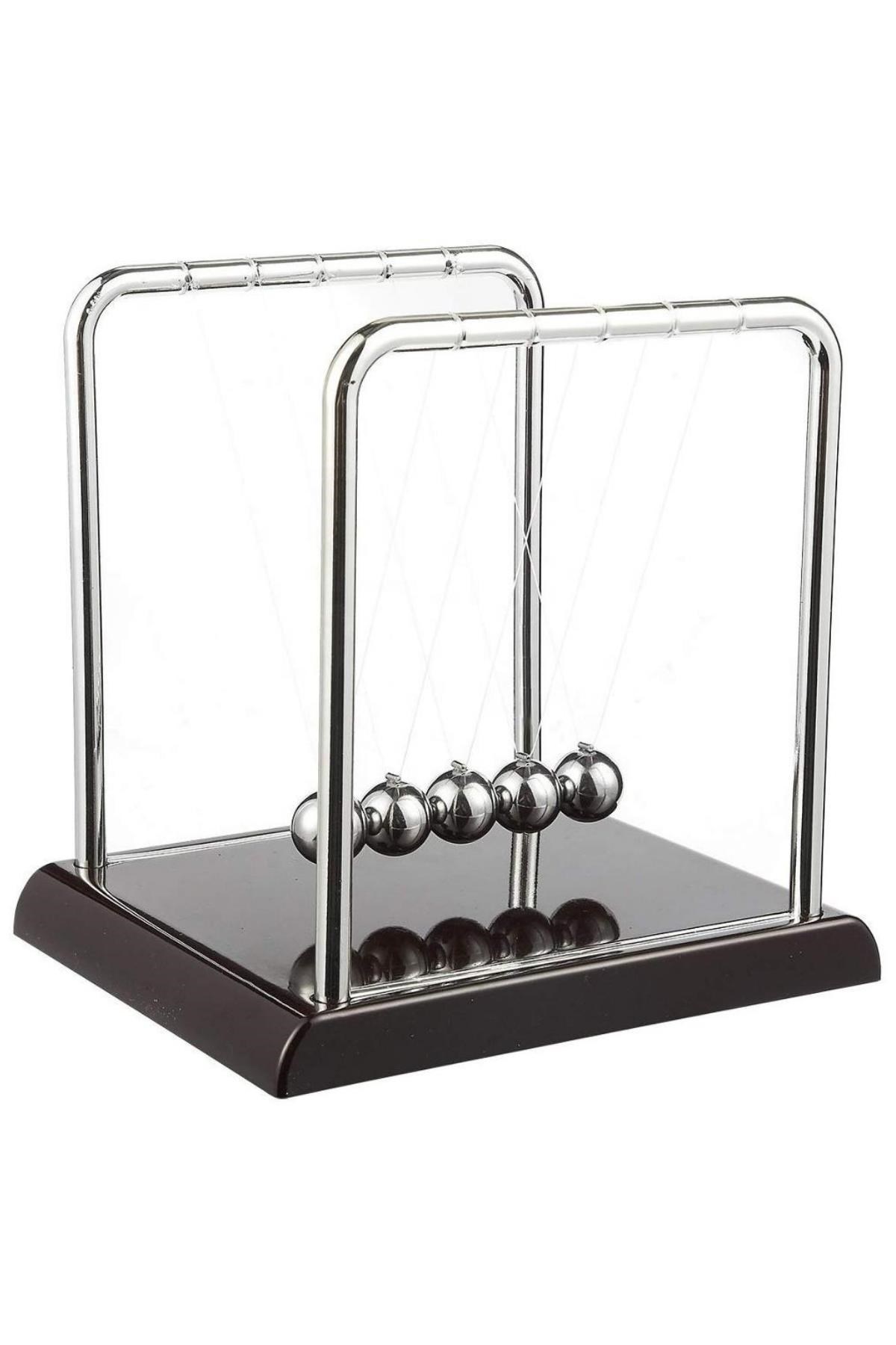 TürkiyeDünyadan HediyelerDNY-DH1180Keskin Hediyelik Eşya Ve TekstilNewton Beşiği Denge Balans Topları Büyük 18cm