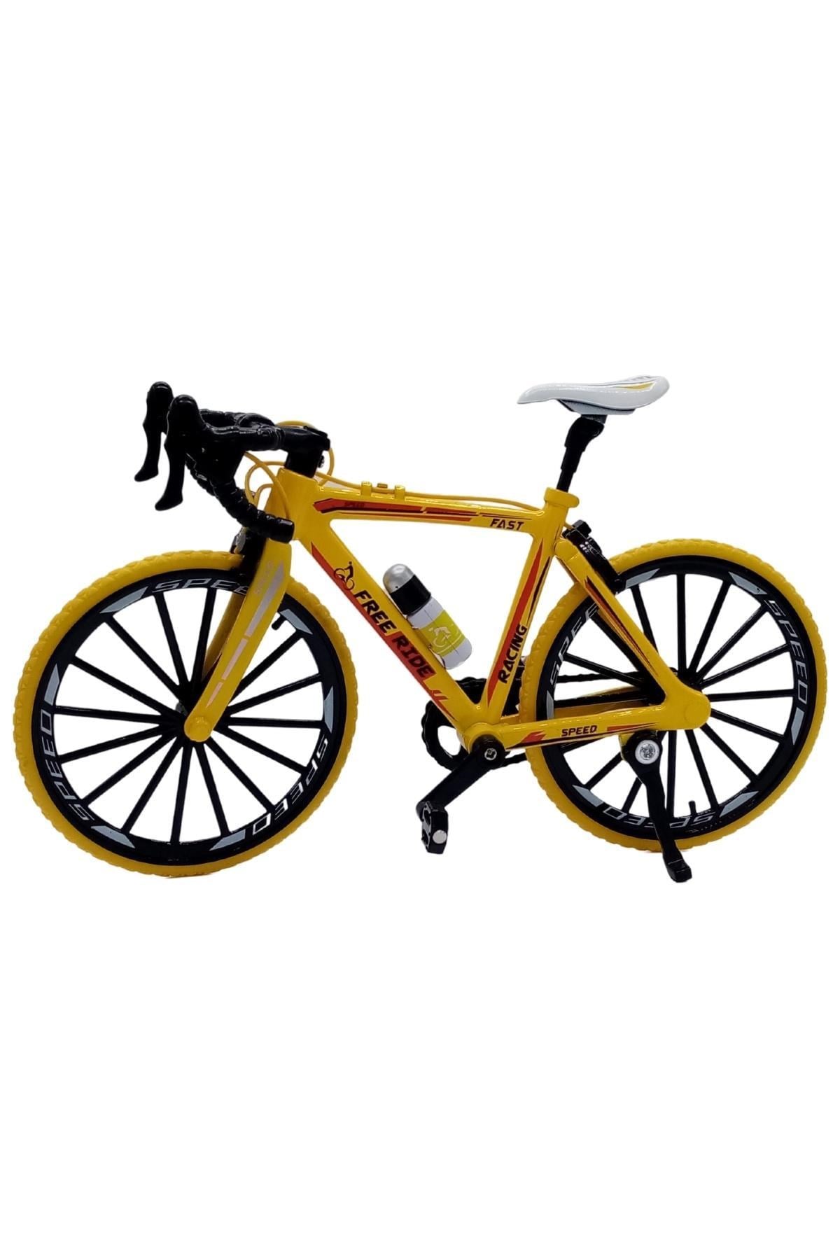TürkiyeDünyadan HediyelerDNY-HD100880Keskin Hediyelik Eşya Ve TekstilMetal Alaşım 1:8 Die Cast Model Yarış Bisikleti Free Ride Sarı