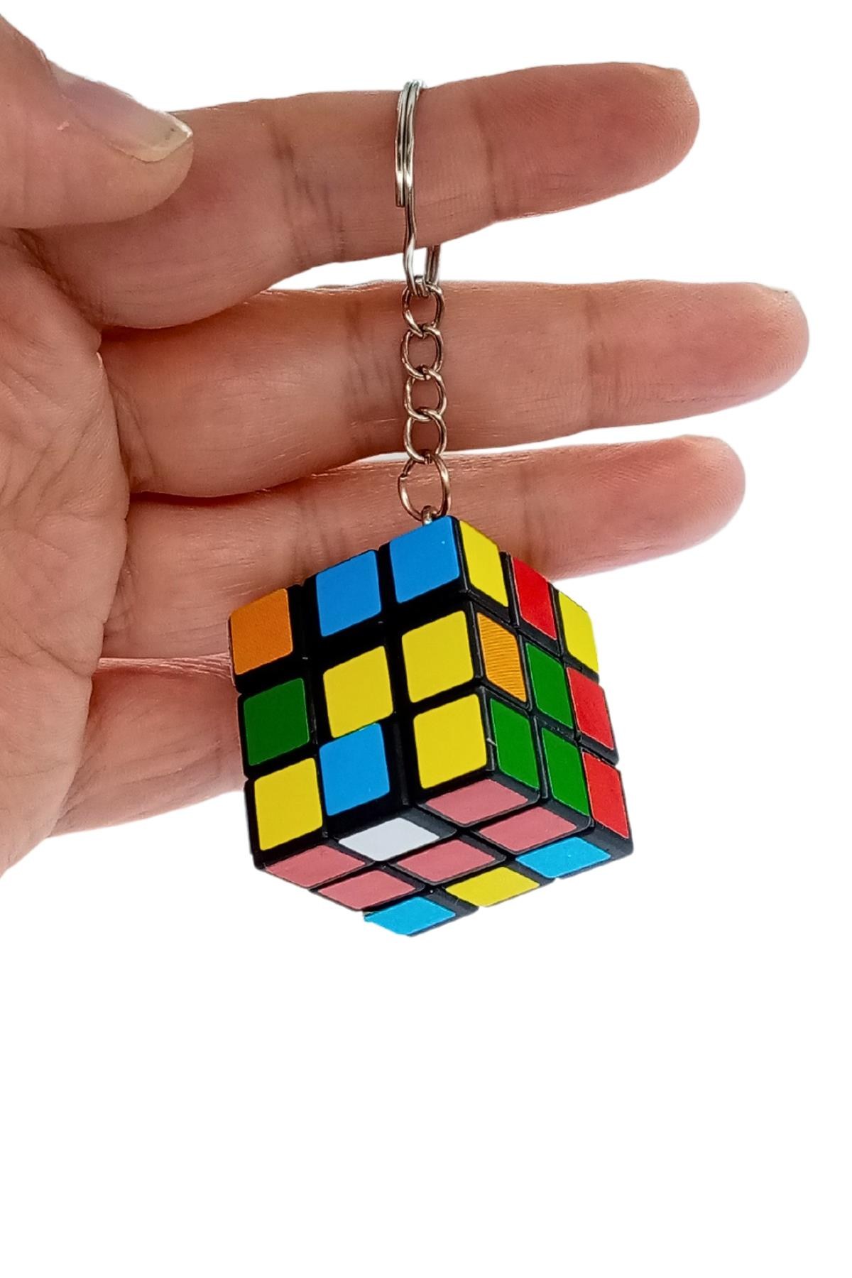 TürkiyeDünyadan HediyelerDNY-HD101383Keskin Hediyelik Eşya Ve TekstilZeka Küpü Sihirli Rubik Küp Anahtarlık