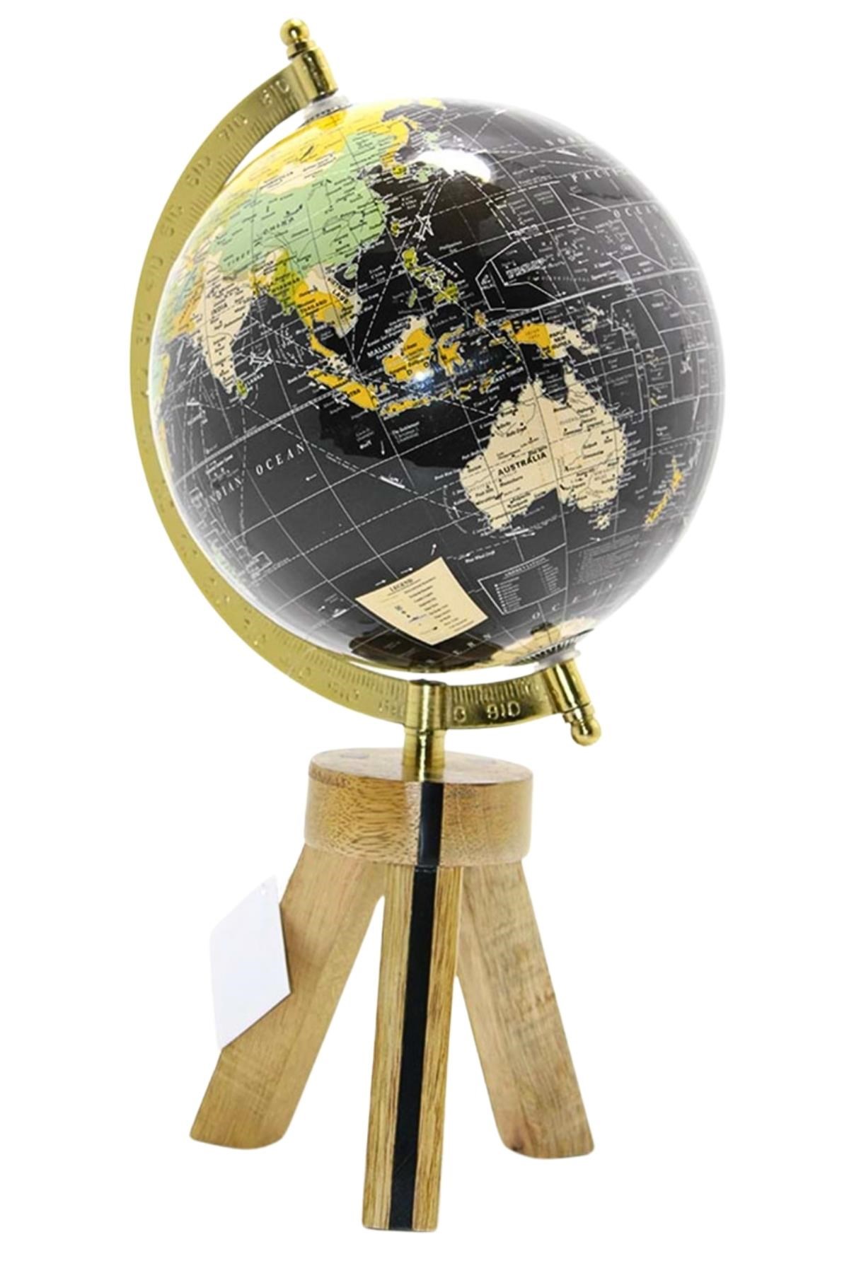 TürkiyeDünyadan HediyelerDNY-HD4136-BKeskin Hediyelik Eşya Ve TekstilDekoratif Dünya Küre 32 cm 4136-B