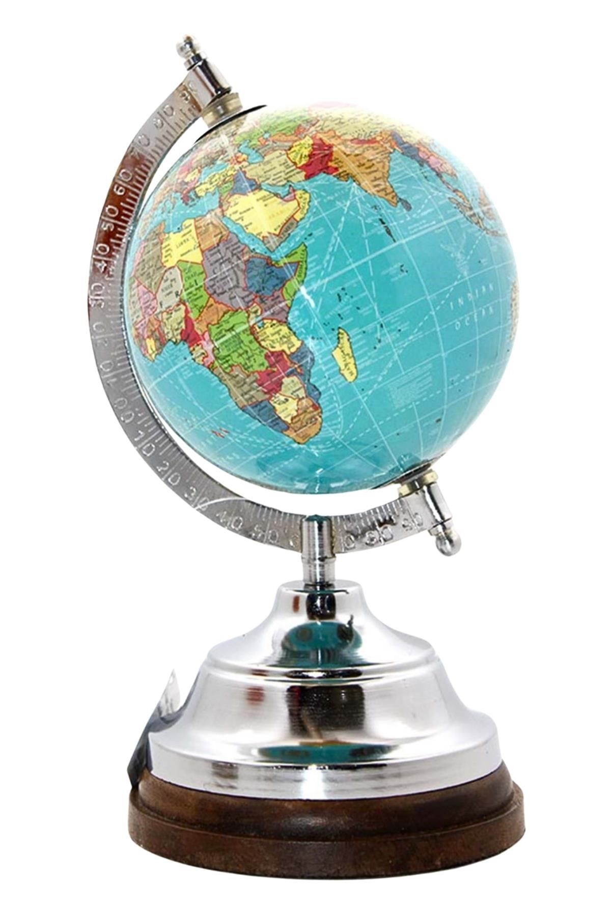 TürkiyeDünyadan HediyelerDNY-HD4153-FKeskin Hediyelik Eşya Ve TekstilDekoratif Dünya Küre 4153-F 25 cm