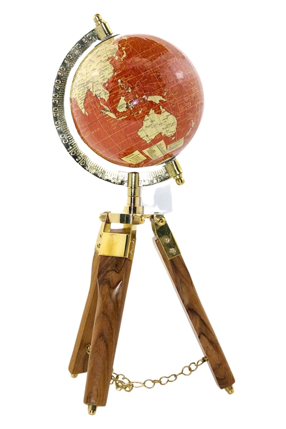 TürkiyeDünyadan HediyelerDNY-HD4157-BRKeskin Hediyelik Eşya Ve TekstilDekoratif Dünya Küre 35 cm 4157-BR