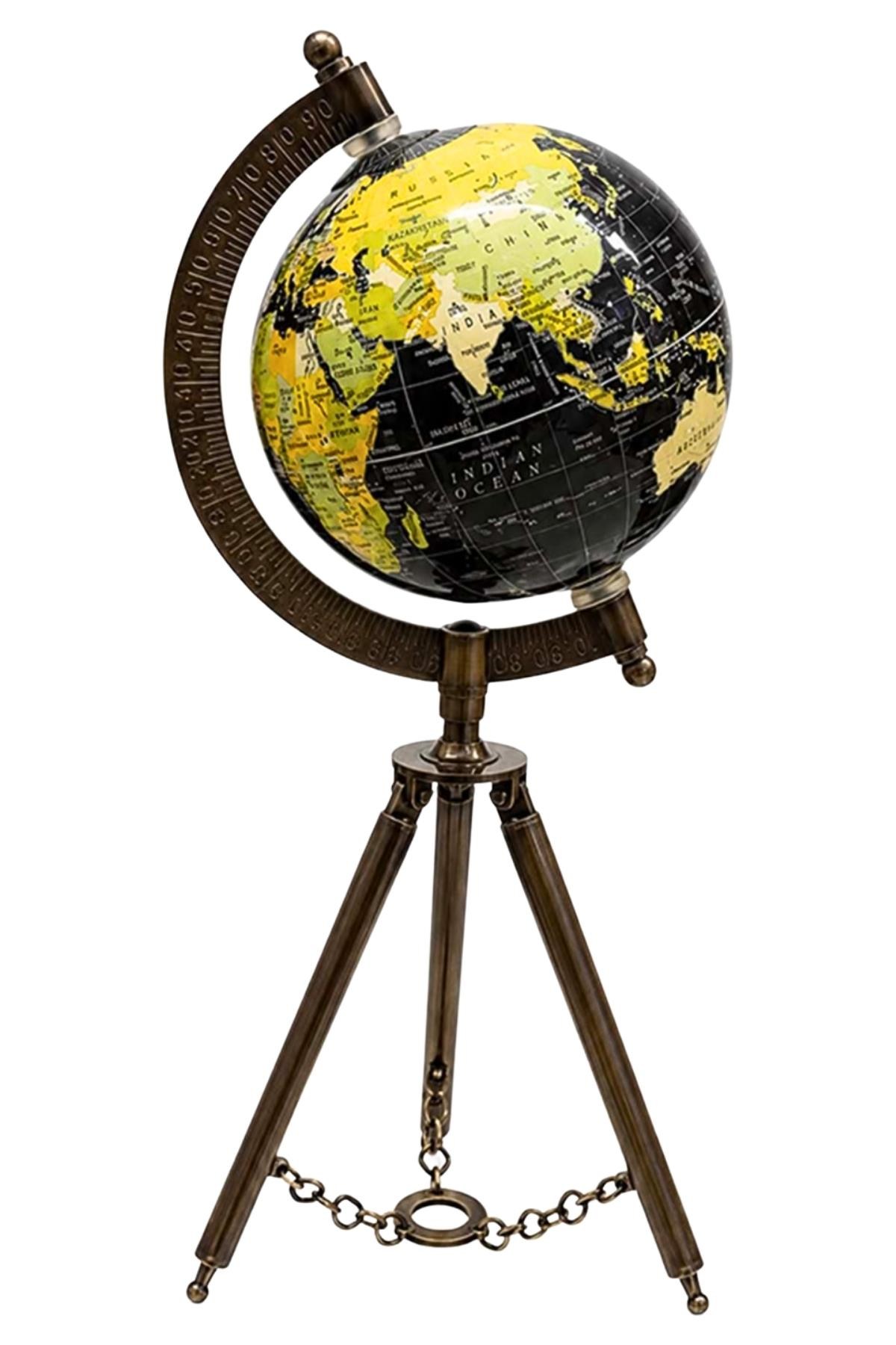 TürkiyeDünyadan HediyelerDNY-HD4167-BKeskin Hediyelik Eşya Ve TekstilDekoratif Dünya Küre 4167-B 32 cm