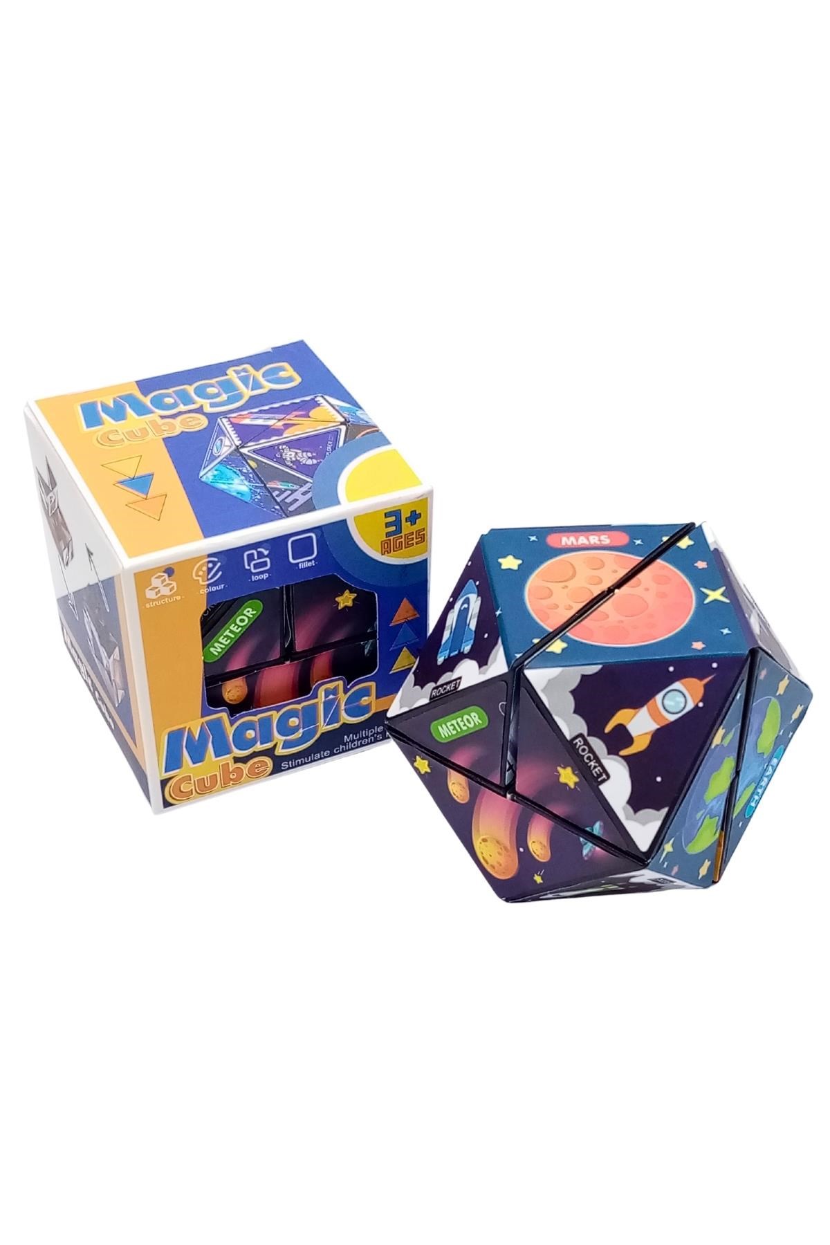 TürkiyeDünyadan HediyelerDNY-HDYCB1368Keskin Hediyelik Eşya Ve TekstilSihirli Küp Yapboz Magic Cube 6 x 6cm No.8