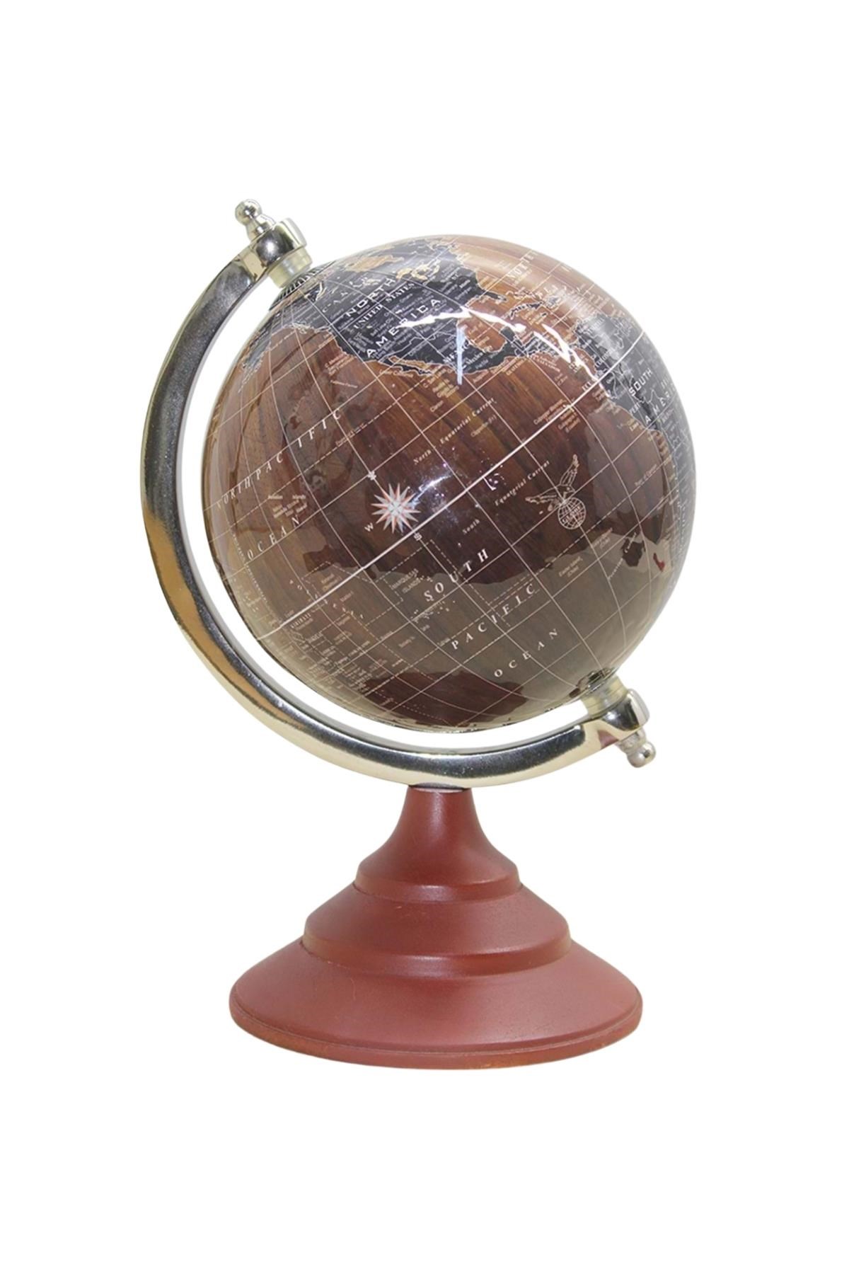 TürkiyeDünyadan HediyelerDNY-HDYSL339-BKeskin Hediyelik Eşya Ve TekstilDünya Küre Stantlı Dekoratif Döner World Globe SL339-B 26cm