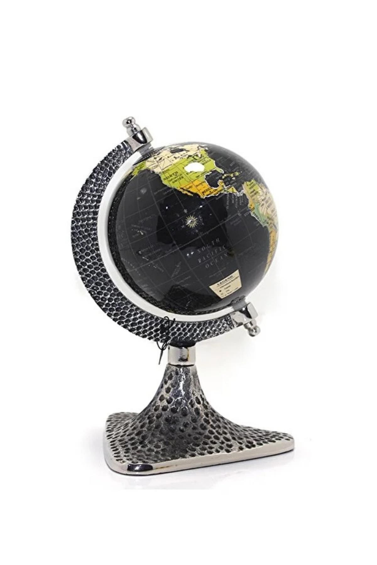 TürkiyeDünyadan HediyelerDNY-HDYSL911-BKeskin Hediyelik Eşya Ve TekstilDünya Küre Stantlı Dekoratif Döner World Globe Sl911-B 24cm