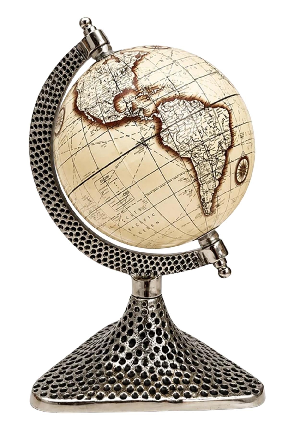 TürkiyeDünyadan HediyelerDNY-HDYSL911-AKeskin Hediyelik Eşya Ve TekstilDünya Küre Stantlı Dekoratif Döner World Globe Sl911-A 24cm