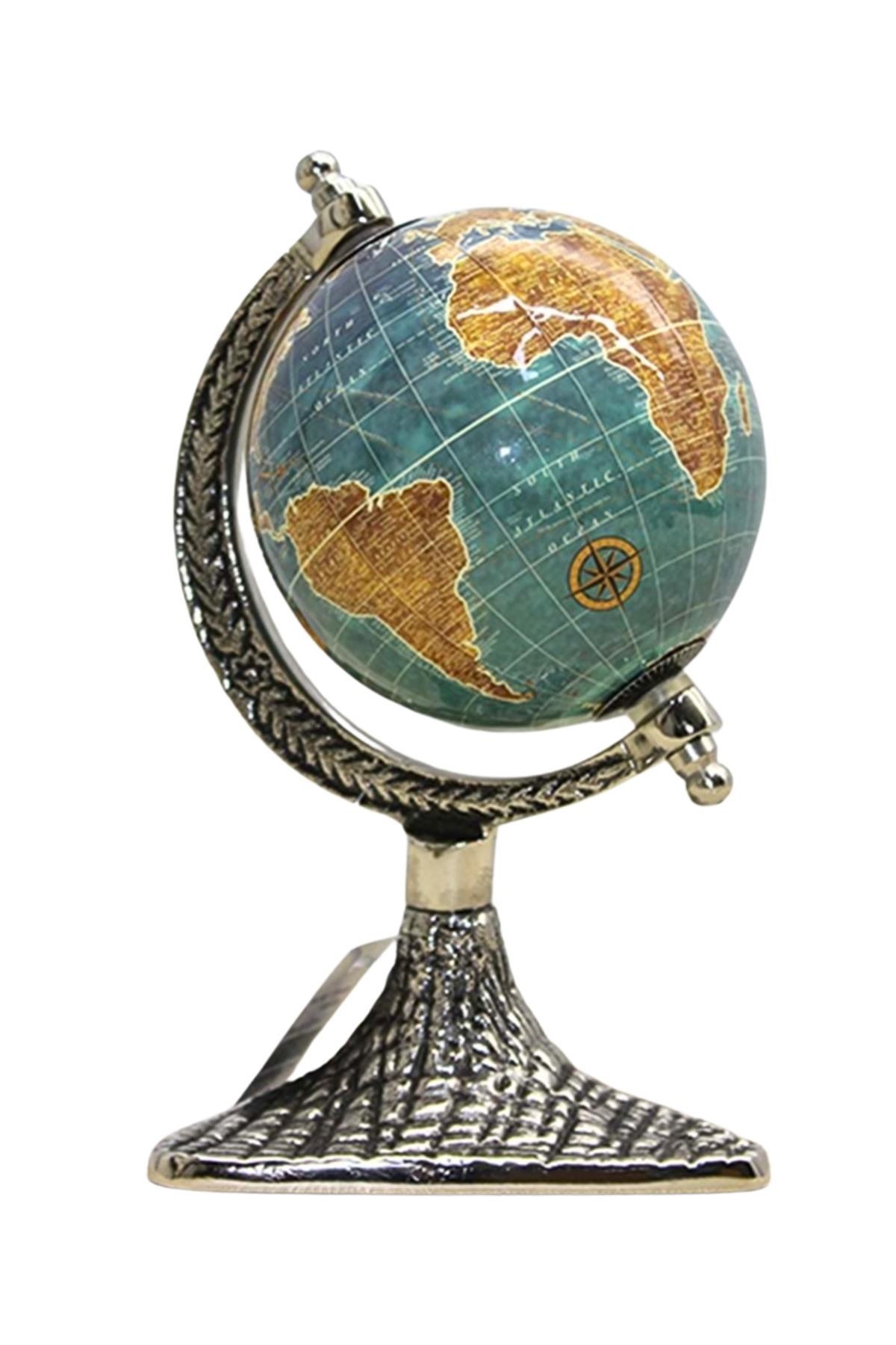 TürkiyeDünyadan HediyelerDNY-HDYSL911-FKeskin Hediyelik Eşya Ve TekstilDünya Küre Stantlı Dekoratif Döner World Globe Sl911-F 24cm