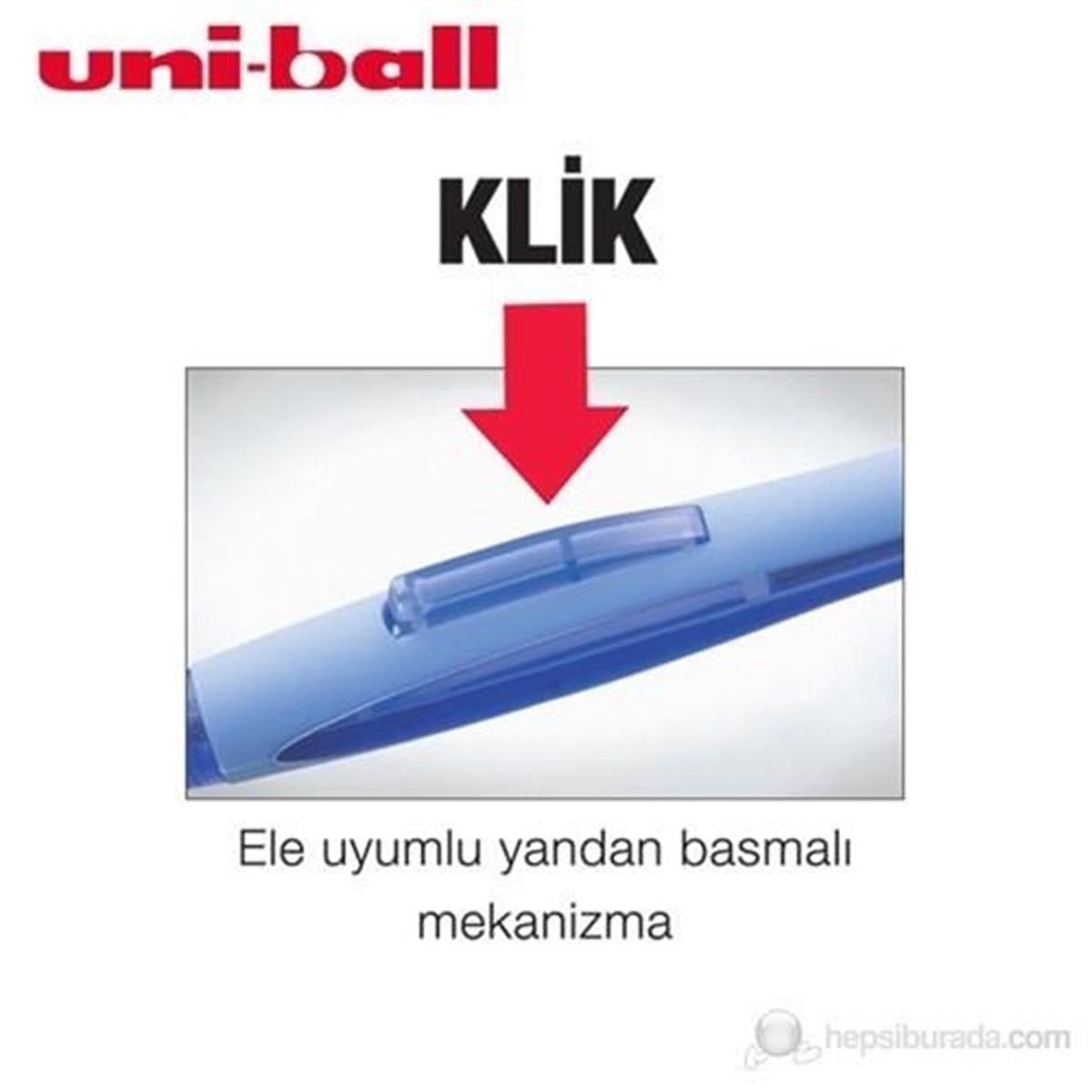 TürkiyeUni-BallDNY-HDY024031Keskin Hediyelik Eşya Ve TekstilUni-Ball Shalaku Mavi 0.5 mm Versatil Uçlu Kalem Yandan Basmalı Silgili S M5-228