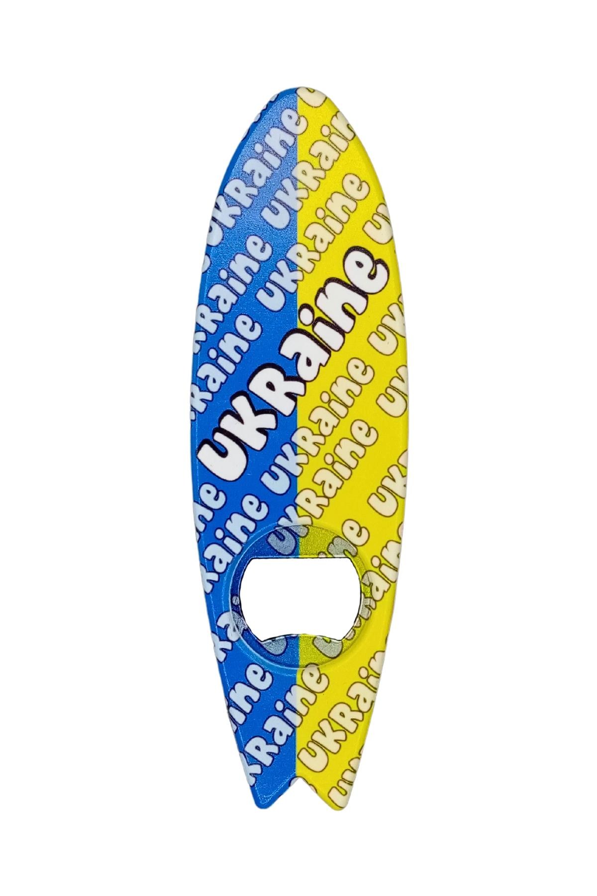 UkraynaDünyadan HediyelerDNY-HD100990Keskin Hediyelik Eşya Ve TekstilUkrayna Temalı Magnet Sörf Açacak