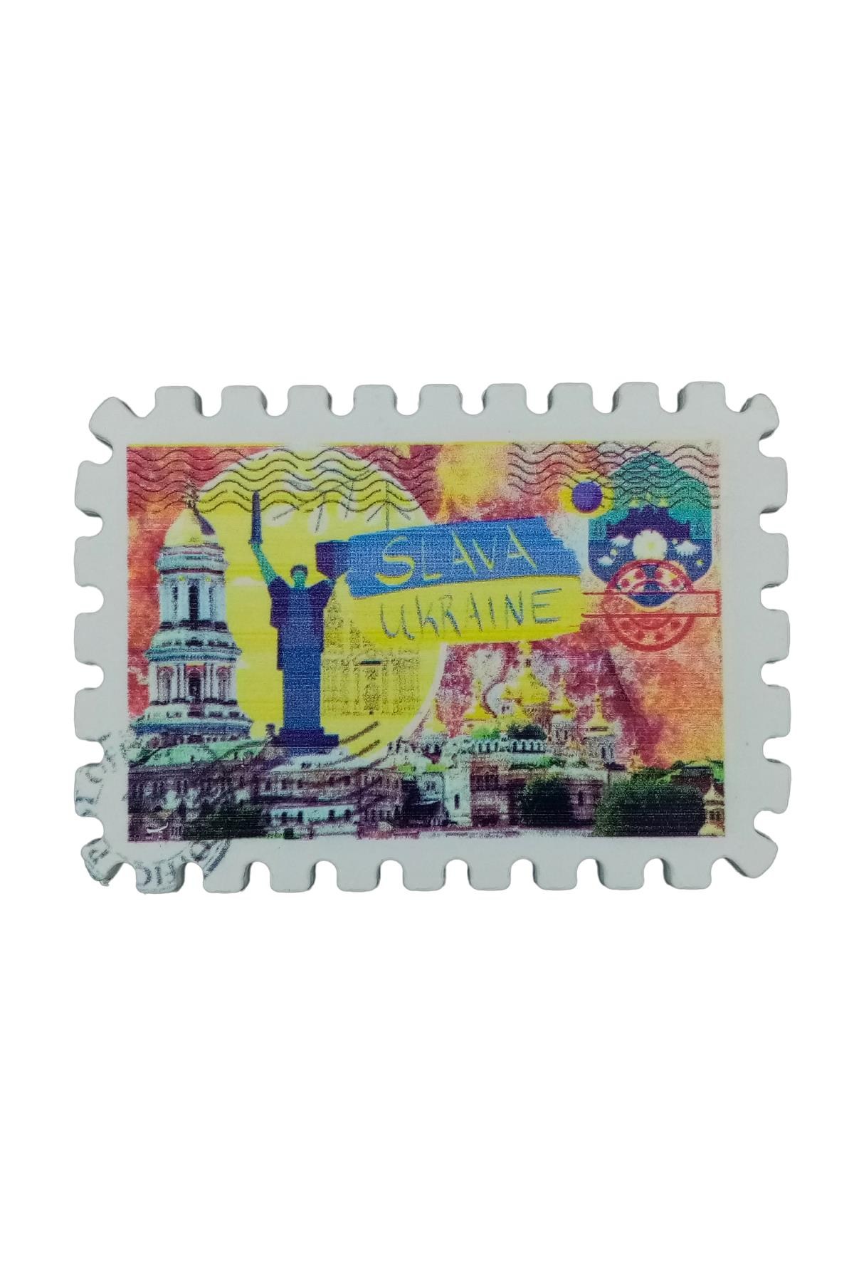 UkraynaDünyadan HediyelerDNY-HD101197Keskin Hediyelik Eşya Ve TekstilUkrayna Temalı Pul Magnet