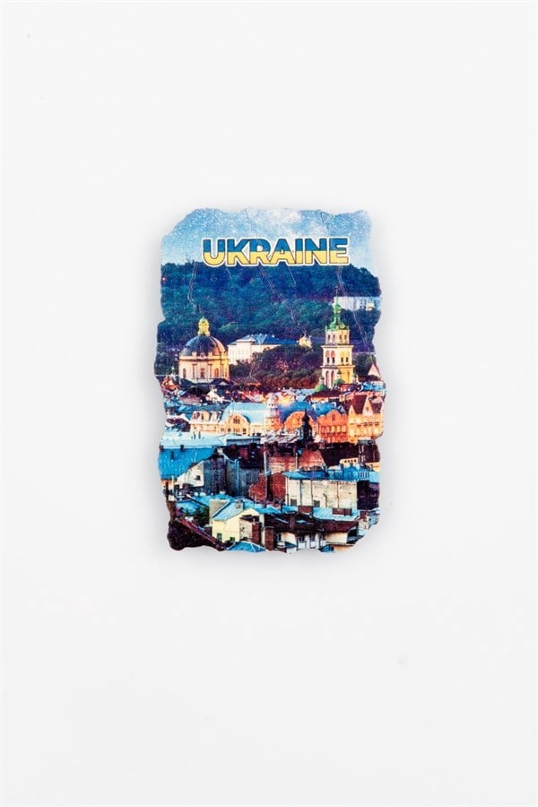 UkraynaDünyadan HediyelerKRTSFRSCMGNT-424Keskin Hediyelik Eşya Ve TekstilUkrayna Kiev Fresco Magnet