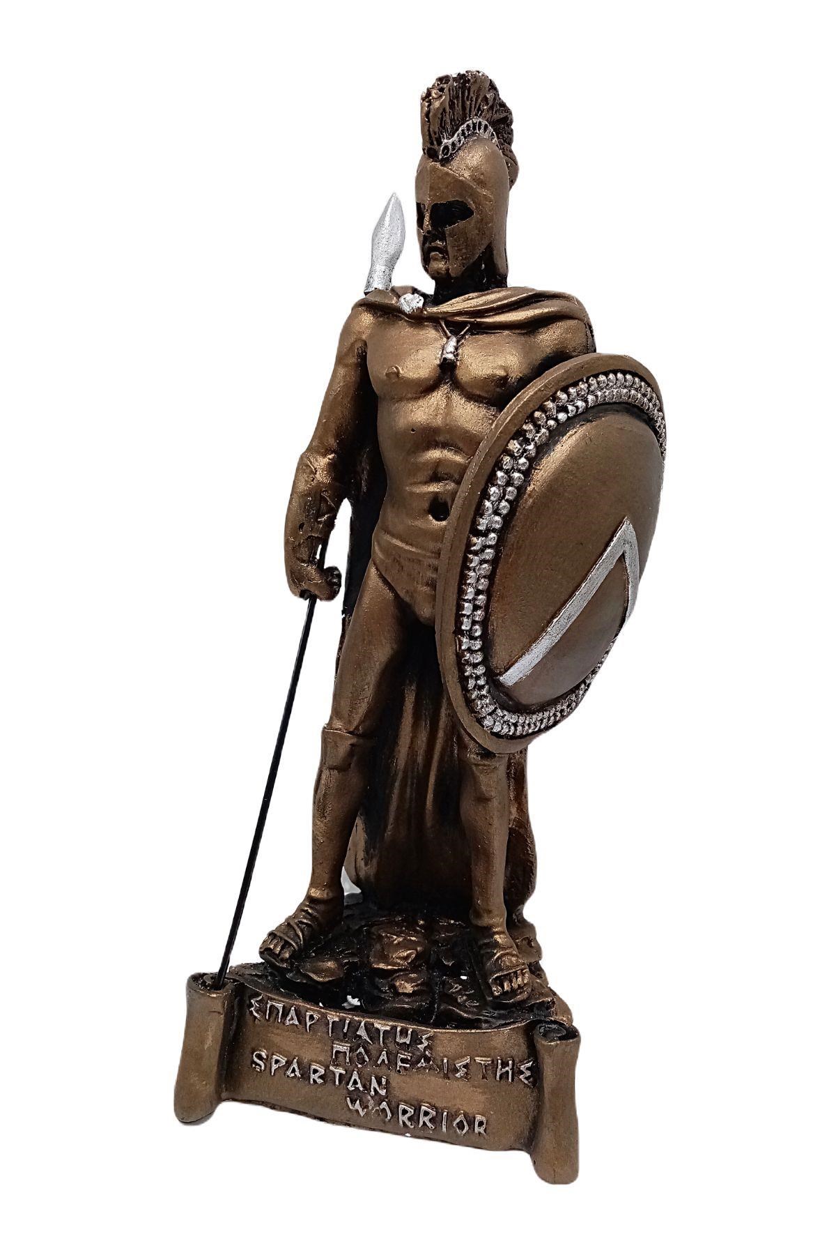 YunanistanDünyadan HediyelerDNY-HD100399Keskin Hediyelik Eşya Ve TekstilEfsanevi Spartalı Savaşçı Heykeli Dekoratif Biblo 25 cm